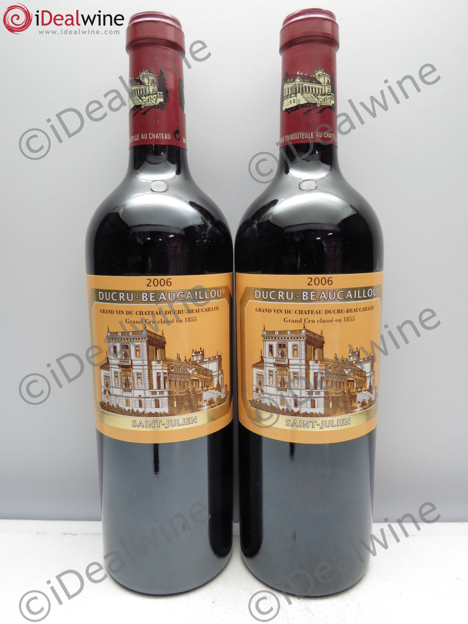 Château Ducru Beaucaillou 2ème Grand Cru Classé 2006 - Lot de 2 bouteilles - 0