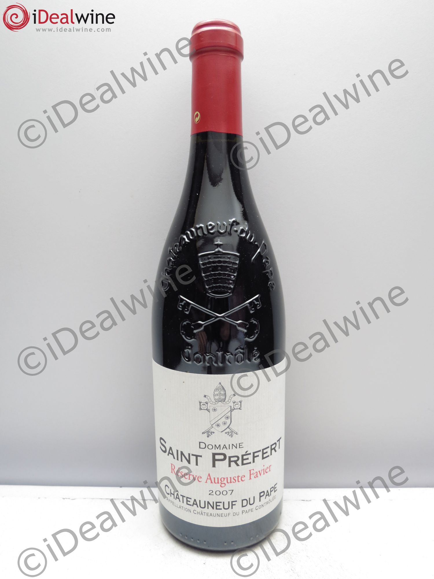 Châteauneuf-du-Pape Réserve Auguste Favier Domaine Saint-Préfert 2007 - Lot de 1 bouteille - 0