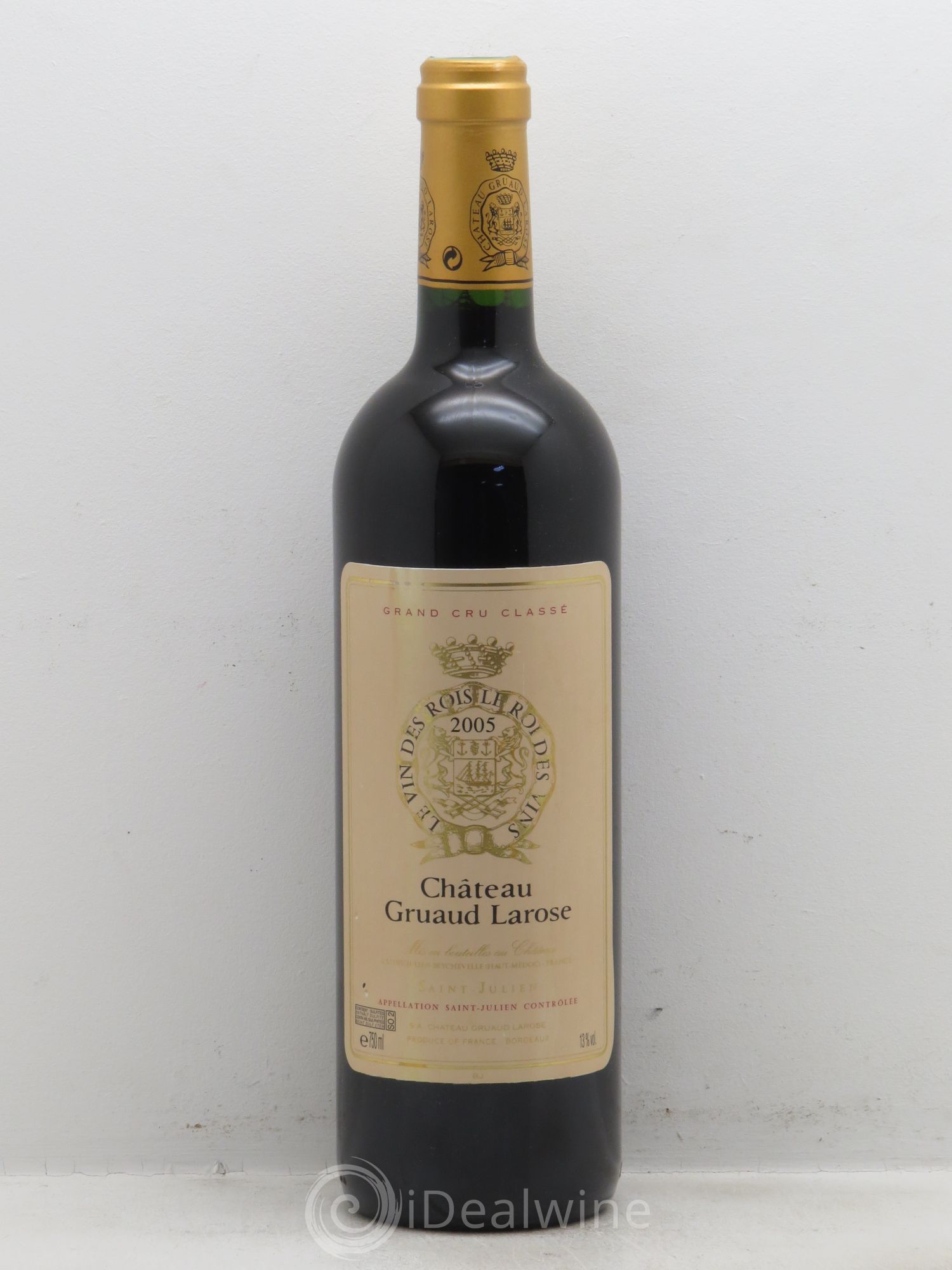 Château Gruaud Larose 2ème Grand Cru Classé 2005 - Lot de 1 bouteille - 0