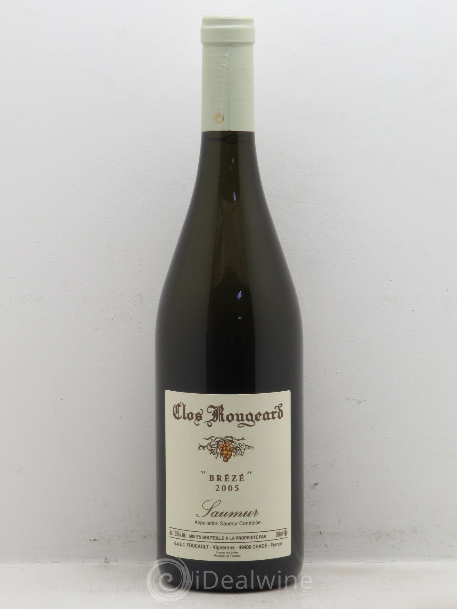 Saumur Brézé Clos Rougeard 2005 - Lot de 1 bouteille - 0