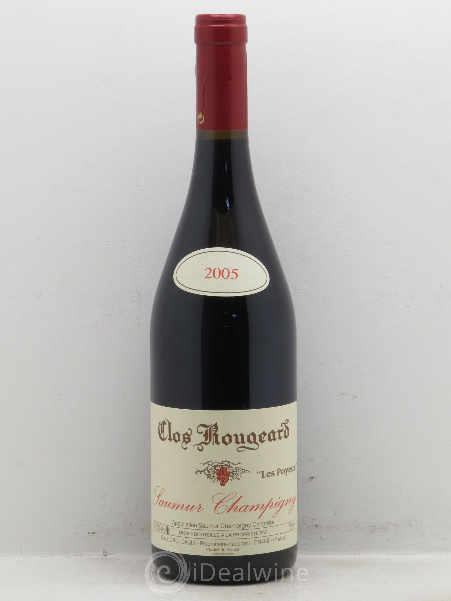 Saumur-Champigny Les Poyeux Clos Rougeard 2005 - Lot de 1 bouteille - 0