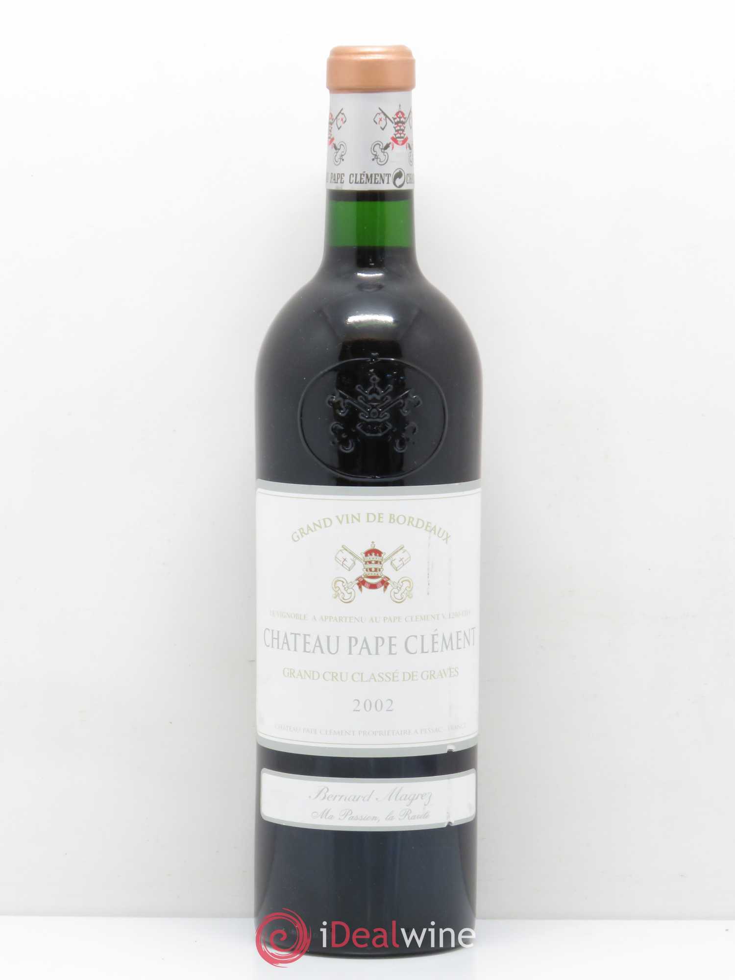 Château Pape Clément Cru Classé de Graves 2002 - Lot de 1 bouteille - 0
