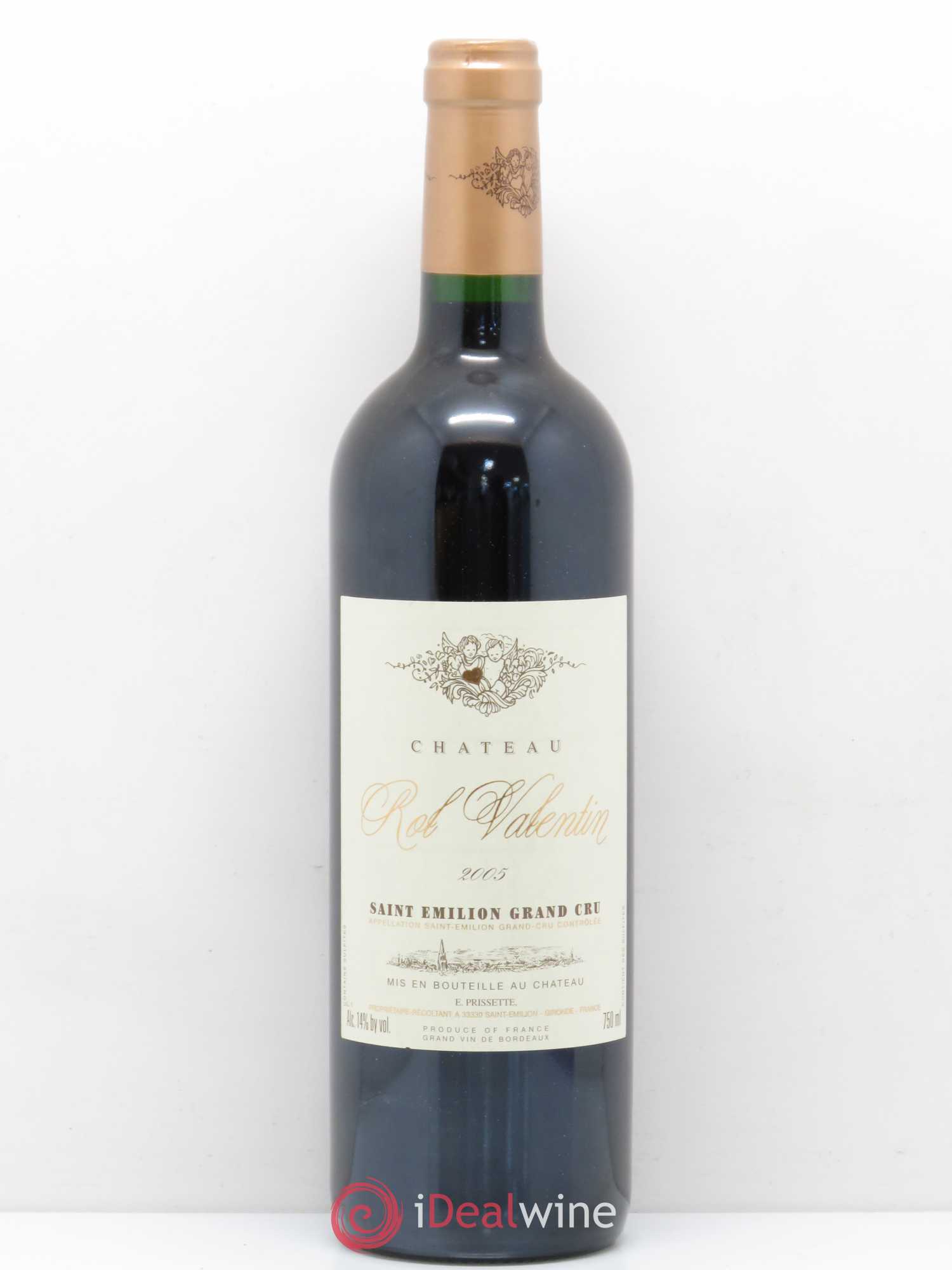 Château Rol Valentin Grand Cru Classé 2005 - Lot de 1 bouteille - 0