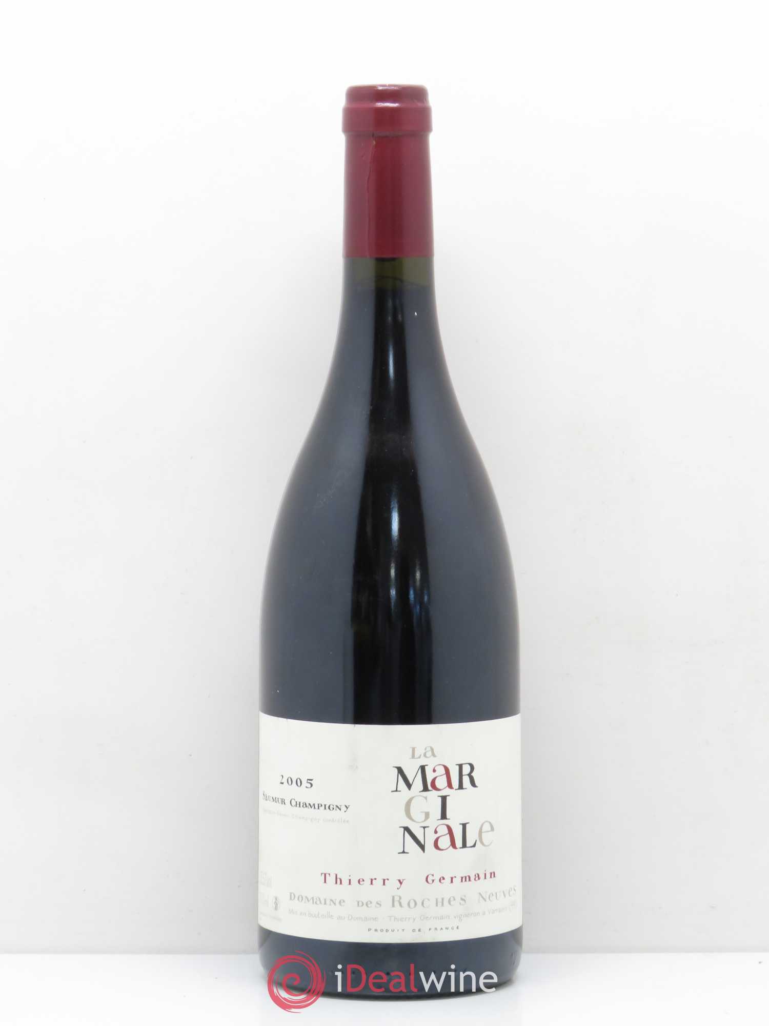 Saumur-Champigny La Marginale Domaine des Roches Neuves - Thierry Germain 2005 - Lot de 1 bouteille - 0