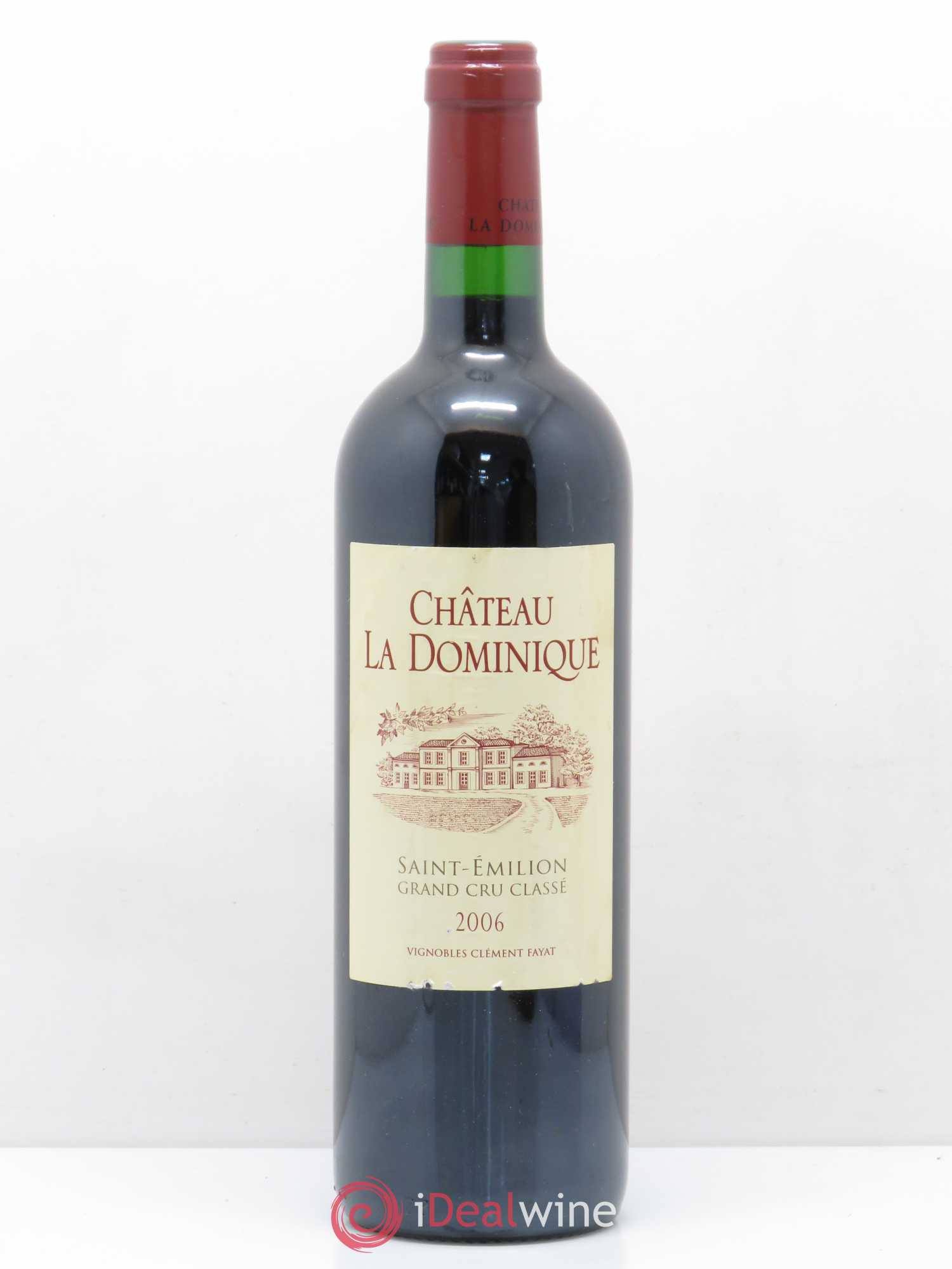 Château la Dominique Grand Cru Classé 2006 - Lot de 1 bouteille - 0