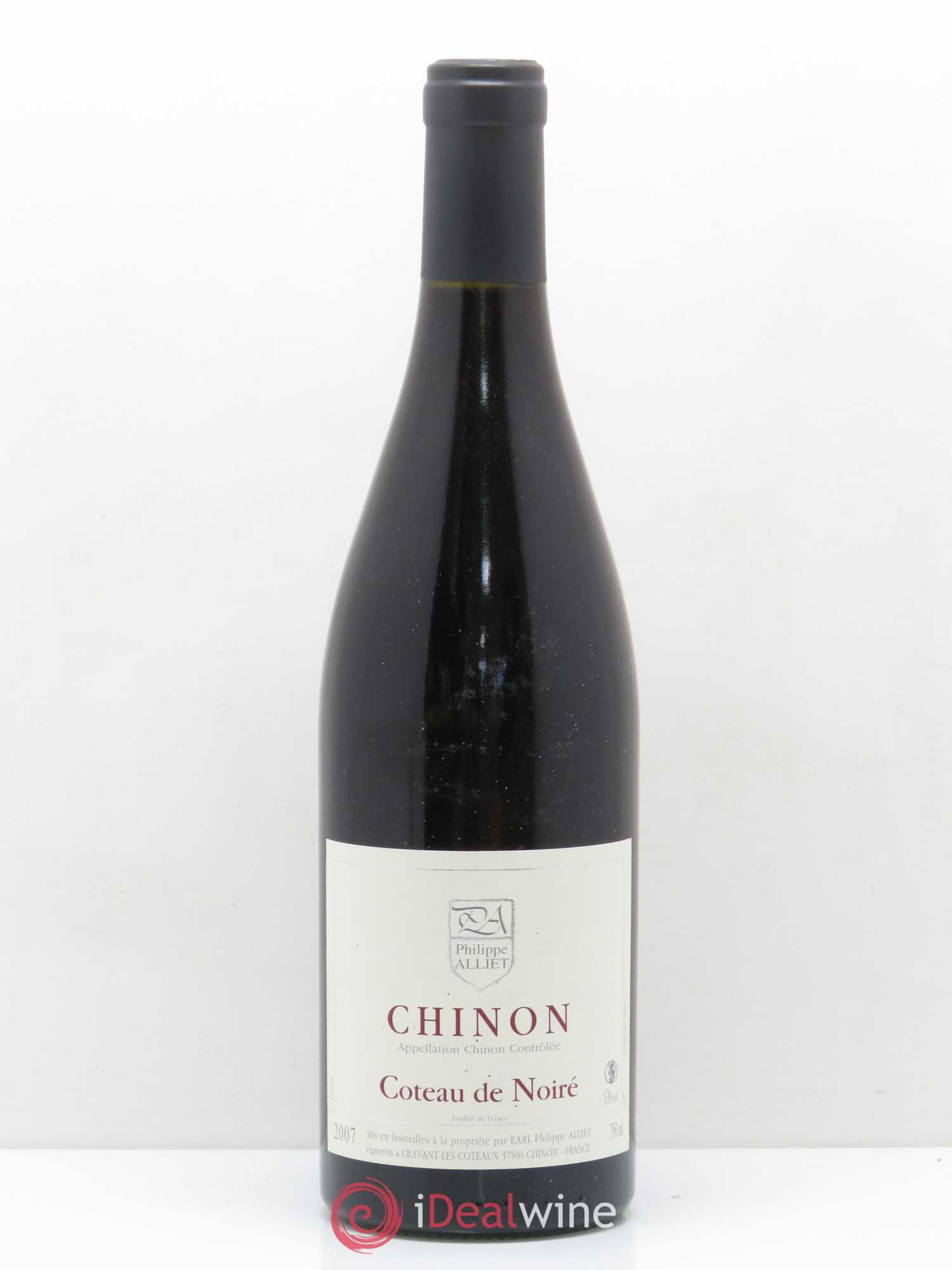 Chinon Coteau de Noiré Philippe Alliet 2007 - Lot de 1 bouteille - 0