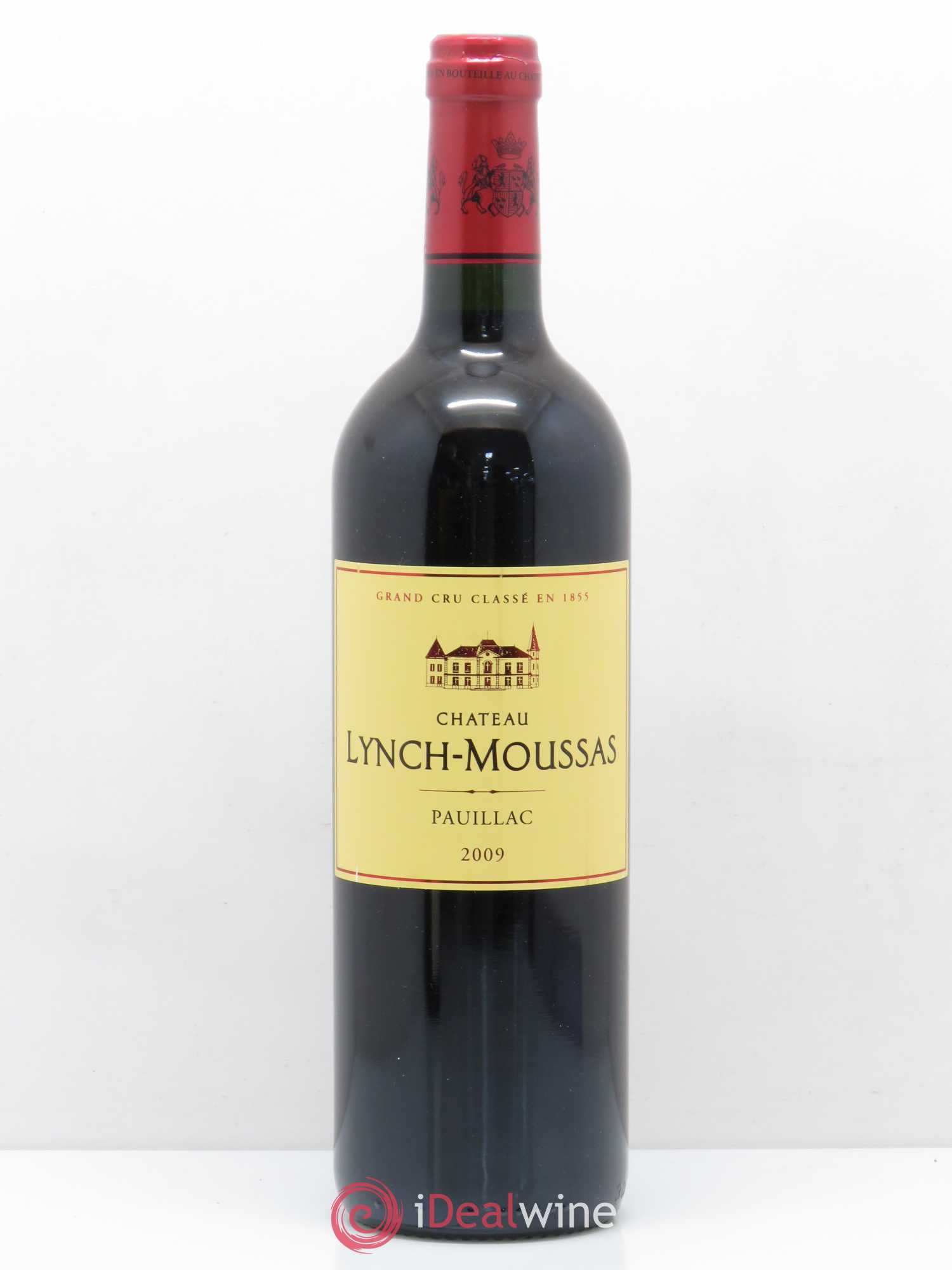 Château Lynch Moussas 5ème Grand Cru Classé 2009 - Lot de 1 bouteille - 0