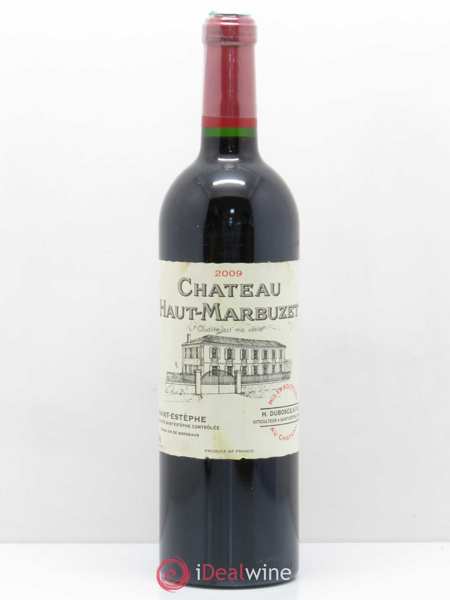 Château Haut Marbuzet 2009 - Lot de 1 bouteille - 0