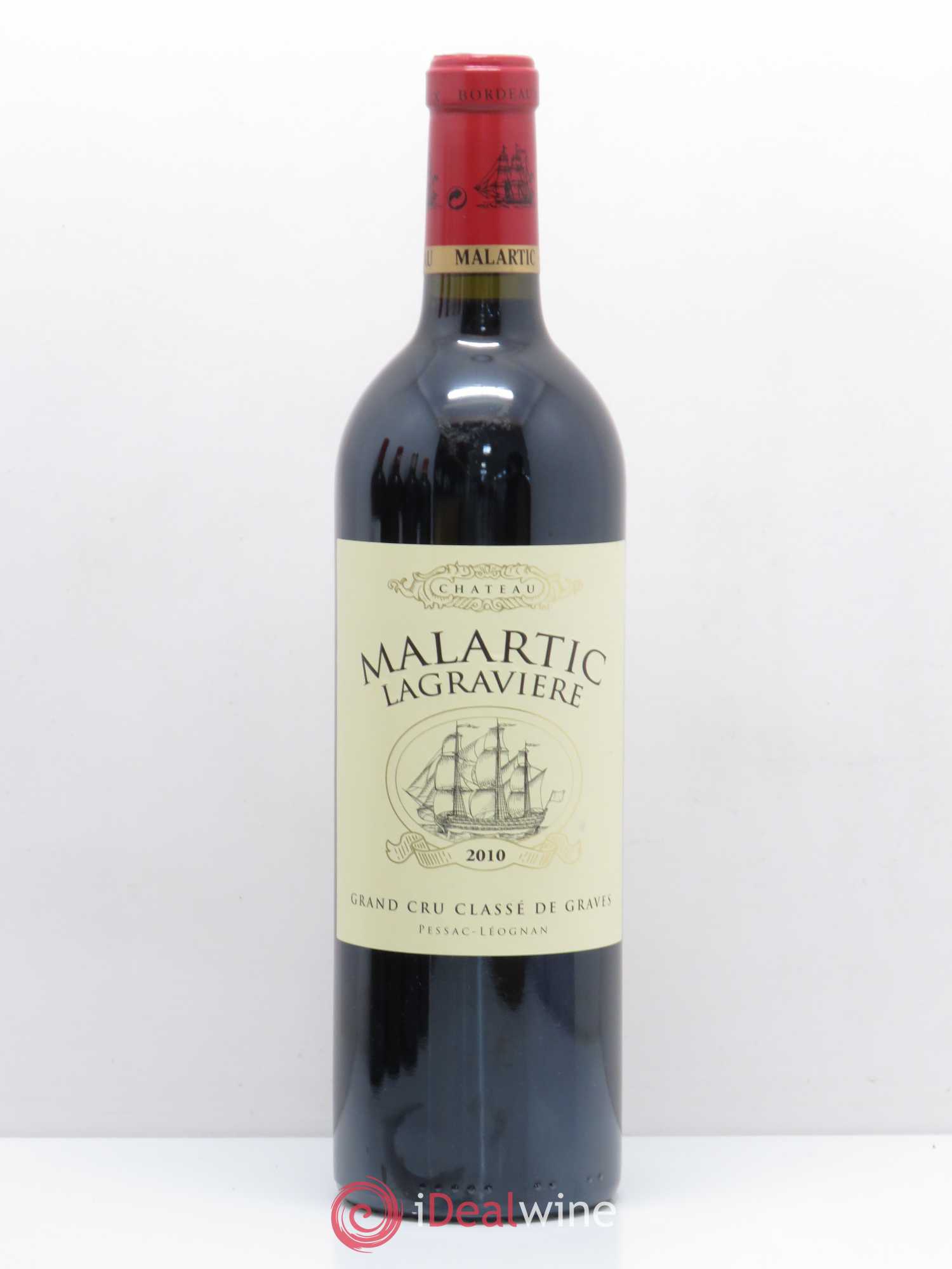 Château Malartic-Lagravière Cru Classé de Graves 2010 - Lot de 1 bouteille - 0