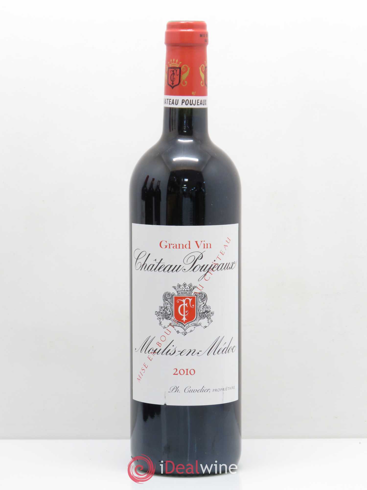 Château Poujeaux 2010 - Lot de 1 bouteille - 0