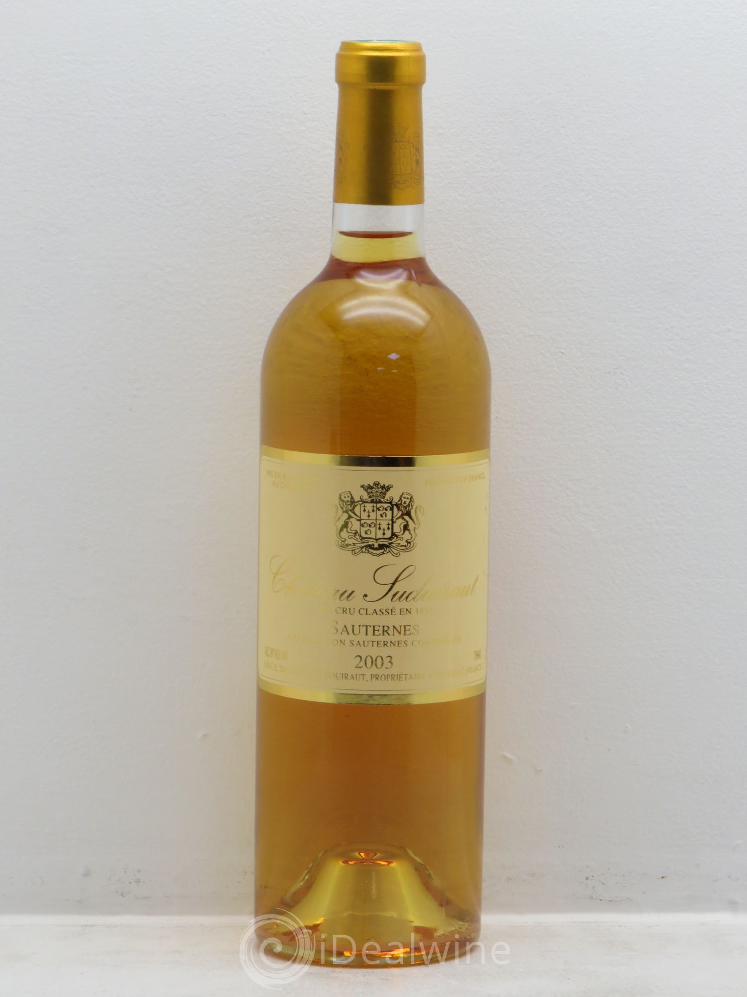 Château Suduiraut 1er Grand Cru Classé (senza prezzo di riserva) 2003 - Lotto di 1 bottiglia - 0