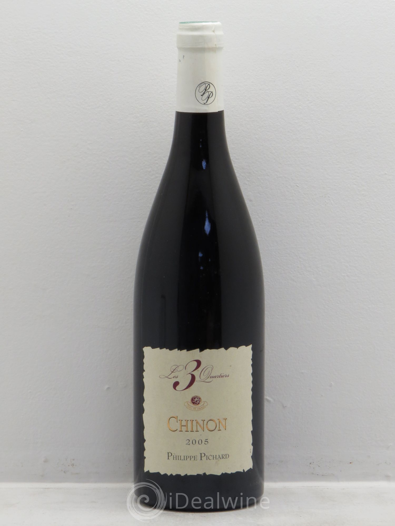 Chinon Les 3 quartiers Vieilles .Domaine Pichard 2005 - Posten von 1 Flasche - 0