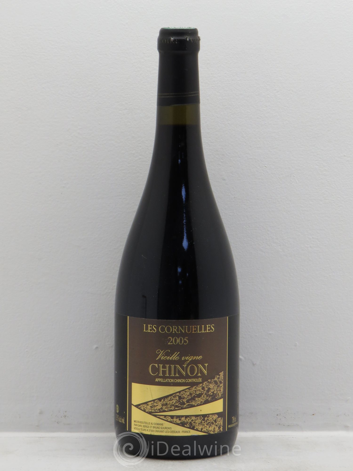 Chinon Domaine Serge Sourdais .Les Cornuelles .Vieilles Vignes 2005 - Posten von 1 Flasche - 0
