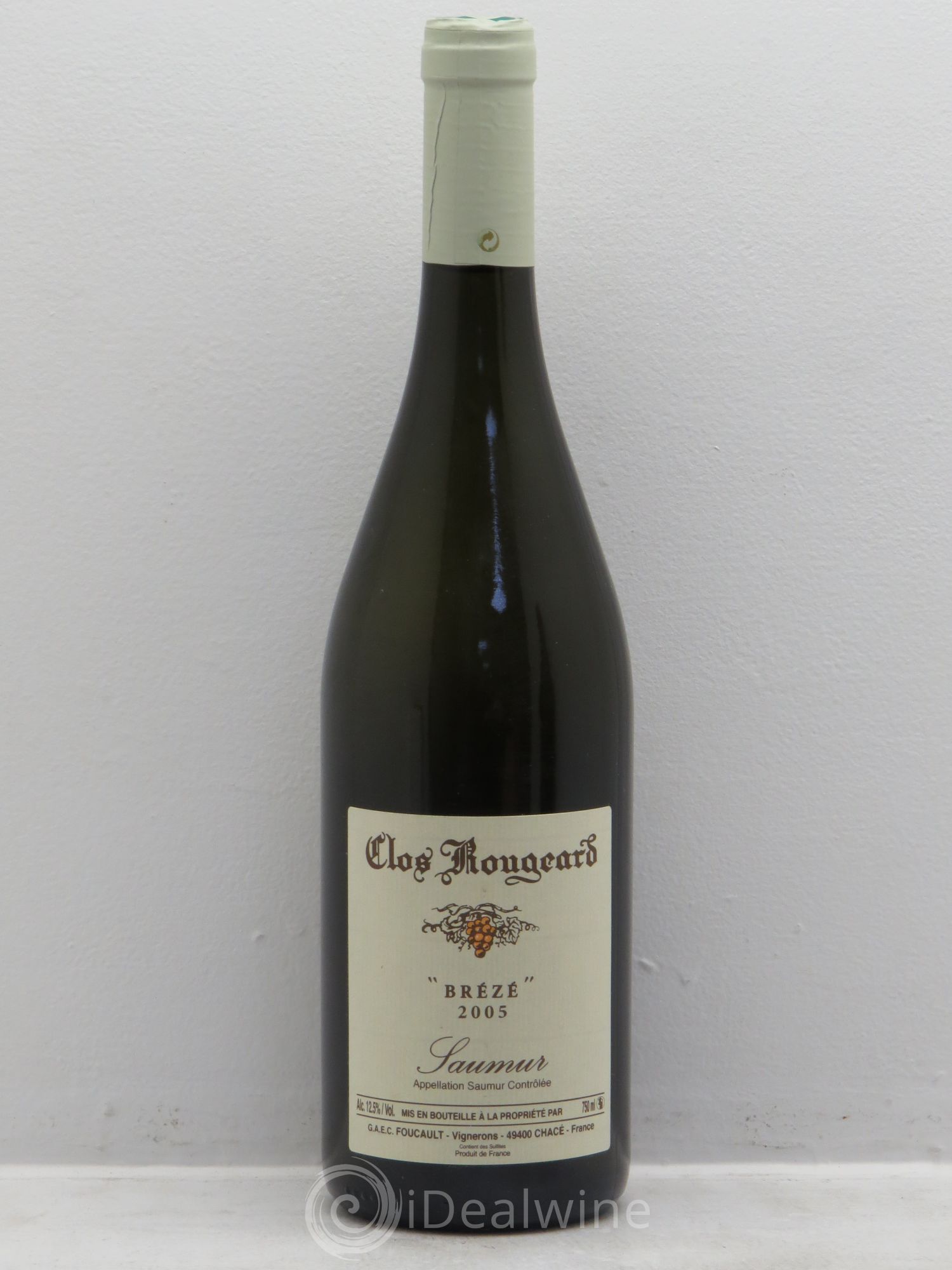 Saumur Brézé Clos Rougeard 2005 - Lot de 1 bouteille - 0