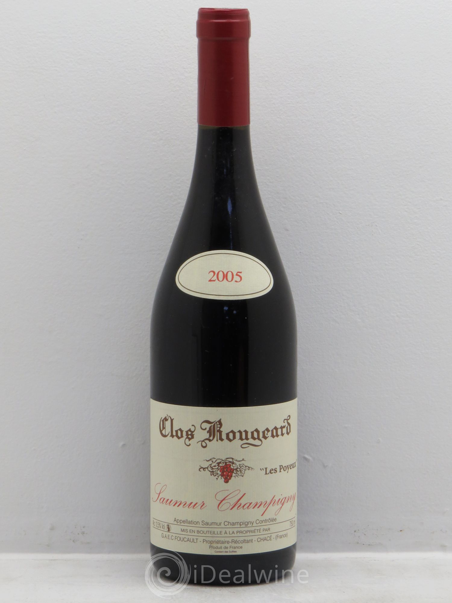 Saumur-Champigny Les Poyeux Clos Rougeard 2005 - Lot de 1 bouteille - 0