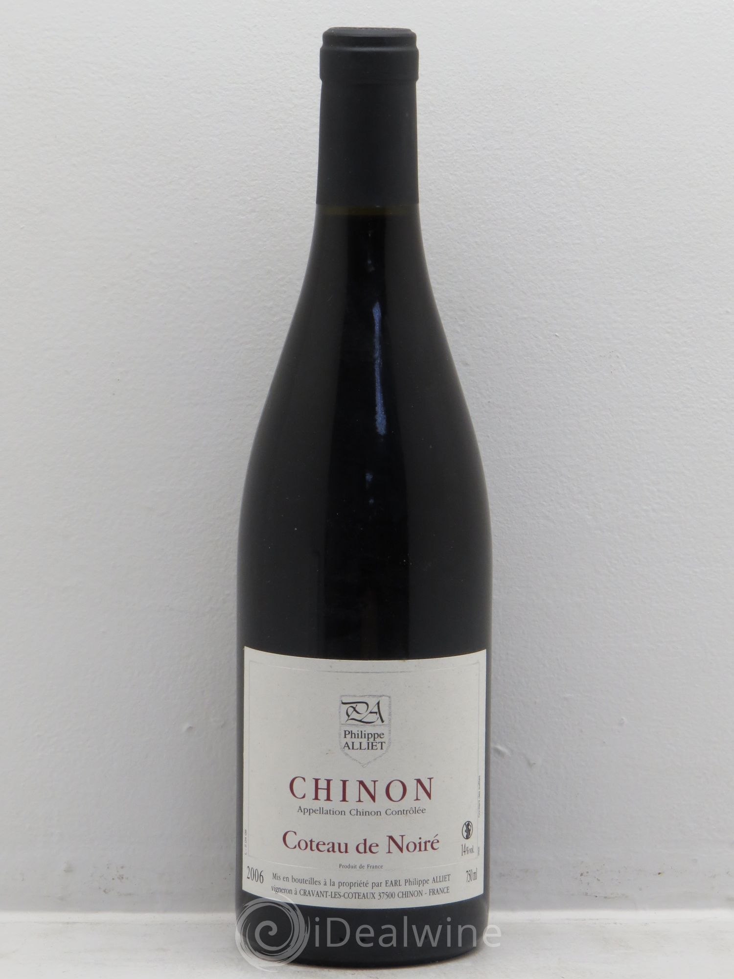 Chinon Coteau de Noiré Philippe Alliet 2006 - Lot de 1 bouteille - 0