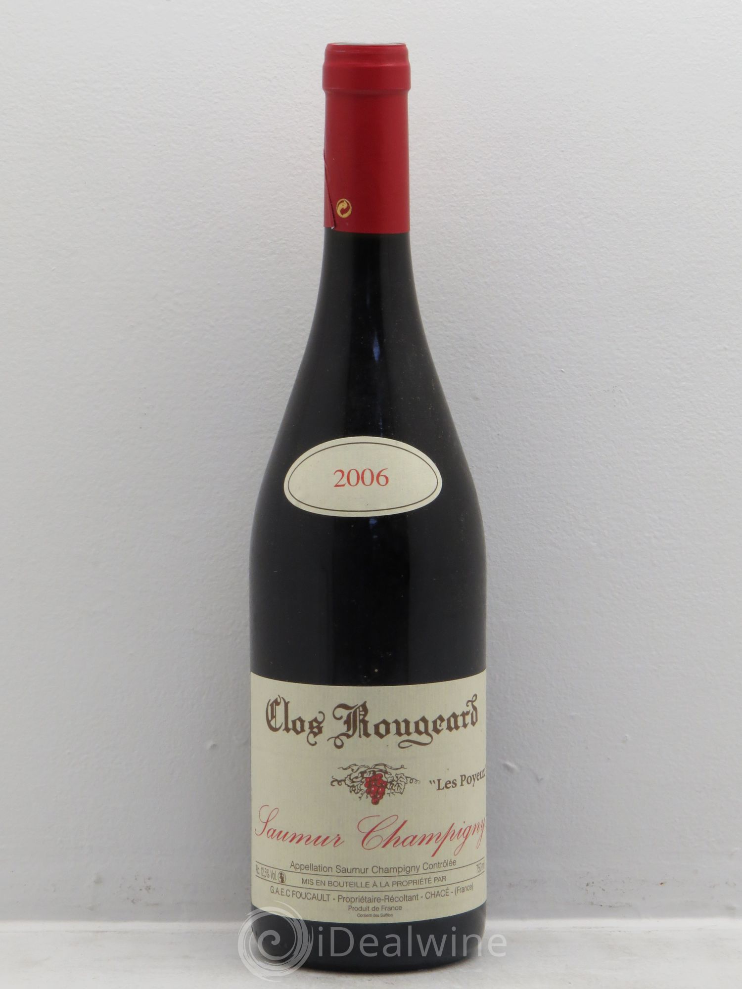 Saumur-Champigny Les Poyeux Clos Rougeard 2006 - Lot de 1 bouteille - 0