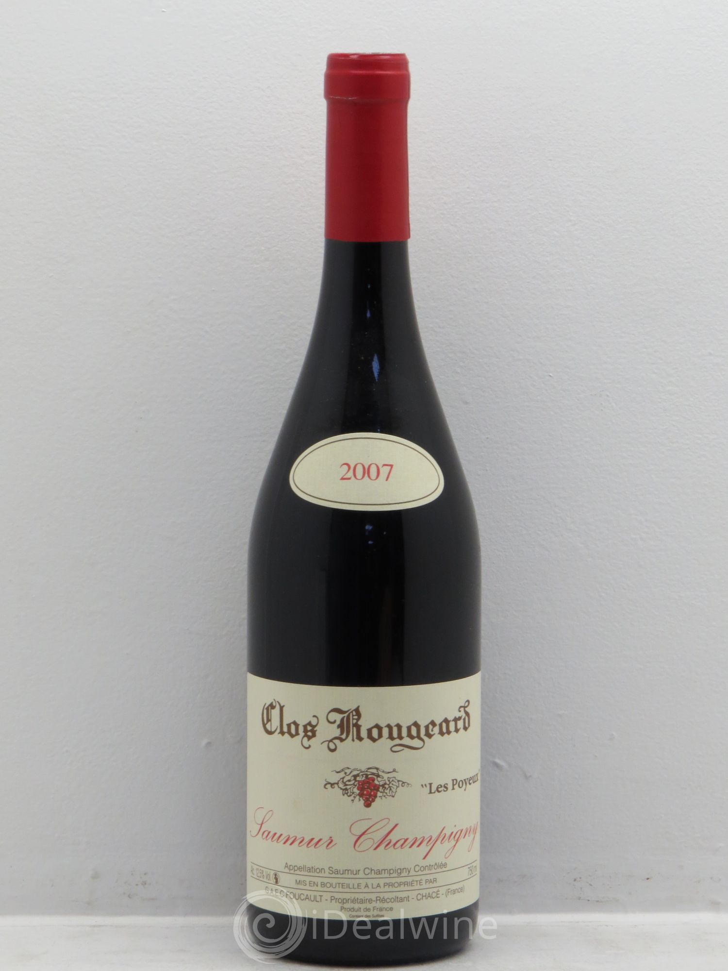 Saumur-Champigny Les Poyeux Clos Rougeard 2007 - Lot de 1 bouteille - 0