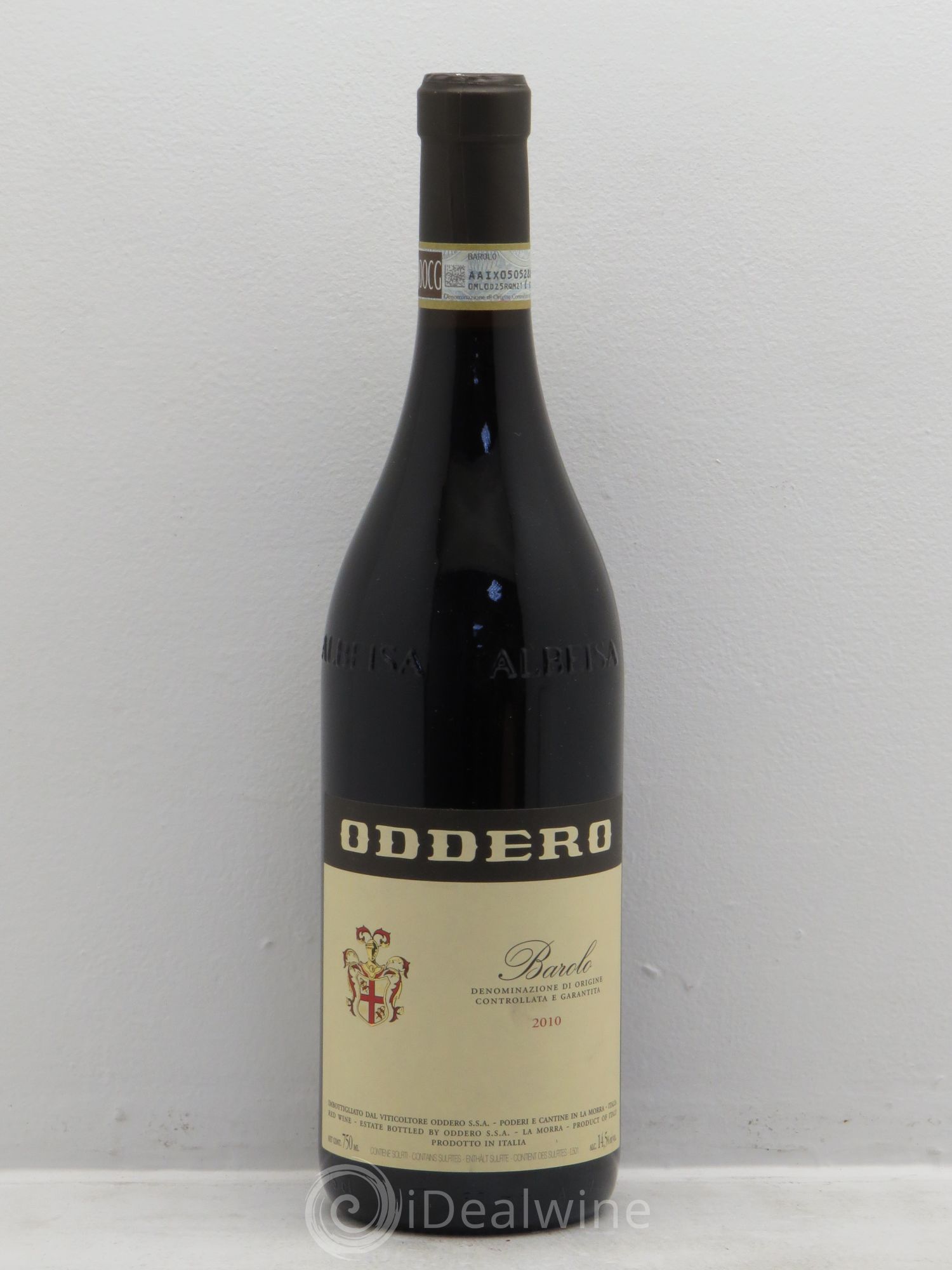 Barolo Oddero 2010 - Lot de 1 bouteille - 0