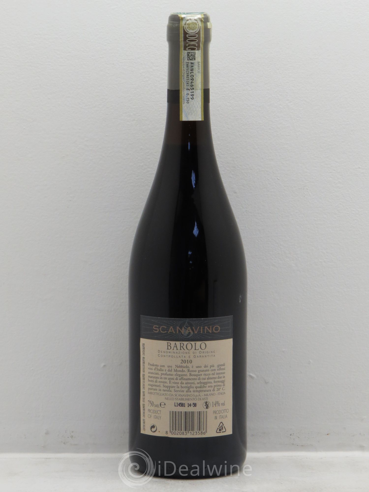 Barolo Scanavino 2010 - Posten von 1 Flasche - 1