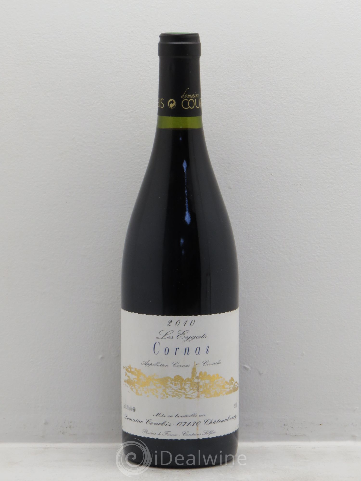 Cornas Les Eygats Courbis 2010 - Lot de 1 bouteille - 0