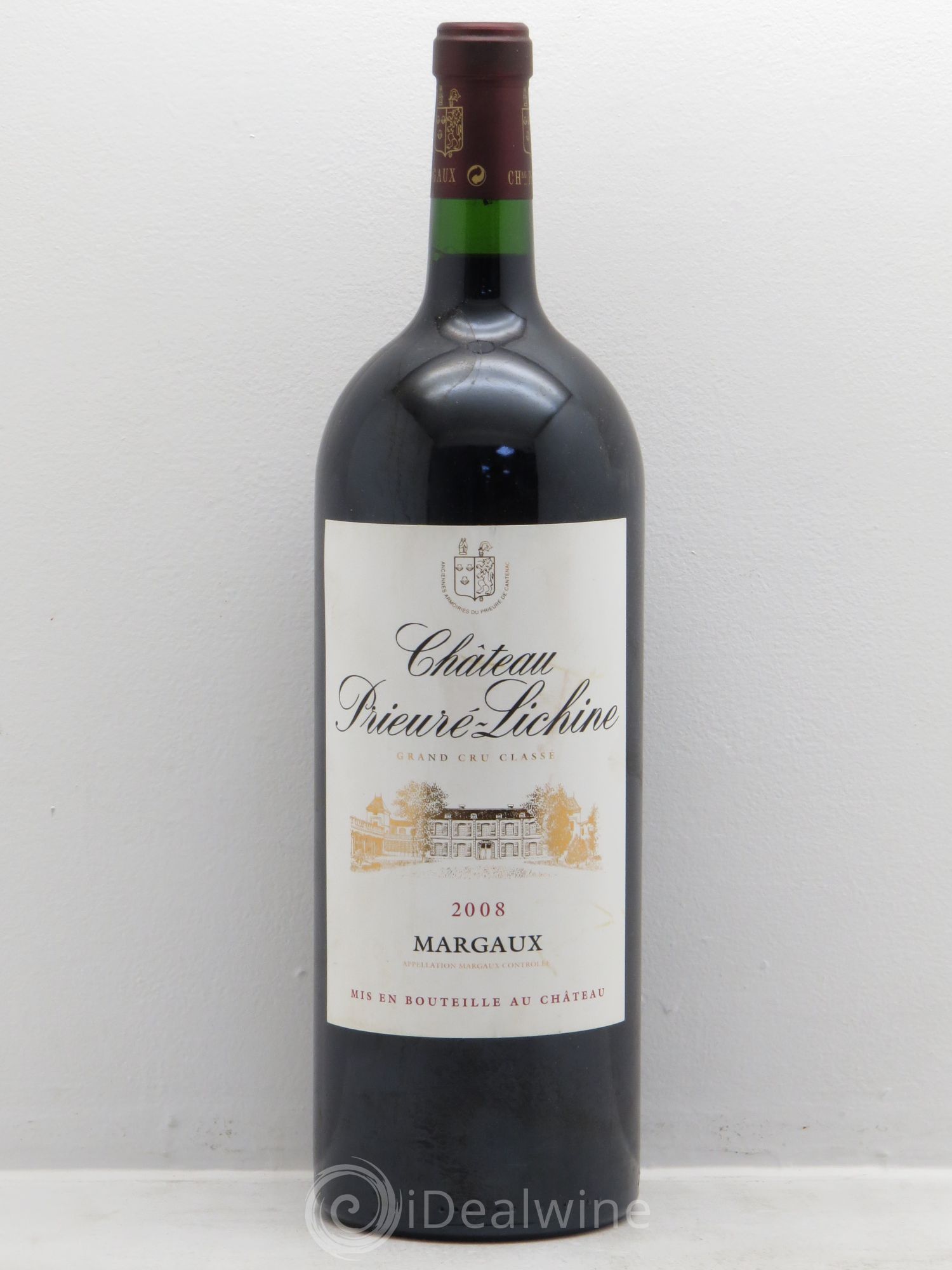 Château Prieuré Lichine 4ème Grand Cru Classé 2008 - Lot de 1 magnum - 0
