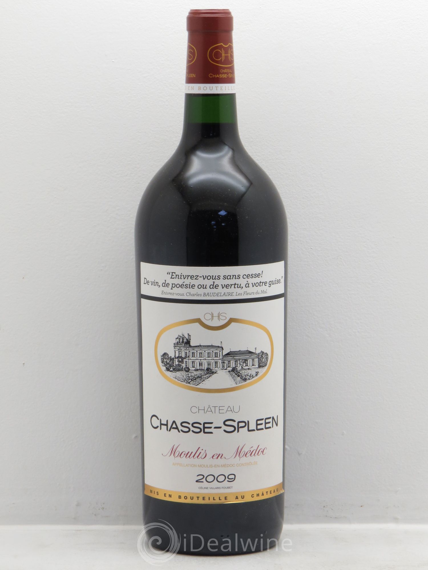 Château Chasse Spleen 2009 - Lot de 1 magnum - 0