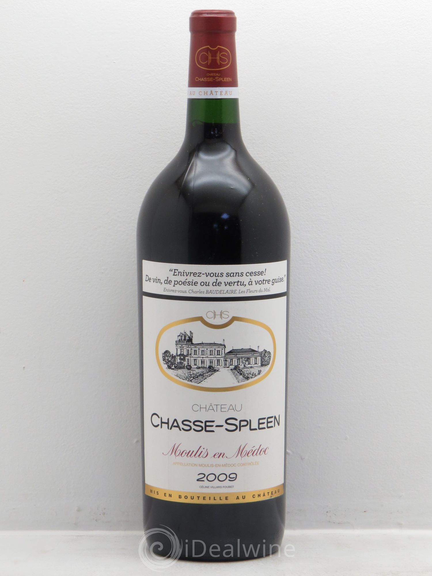 Château Chasse Spleen 2009 - Lot de 1 magnum - 0