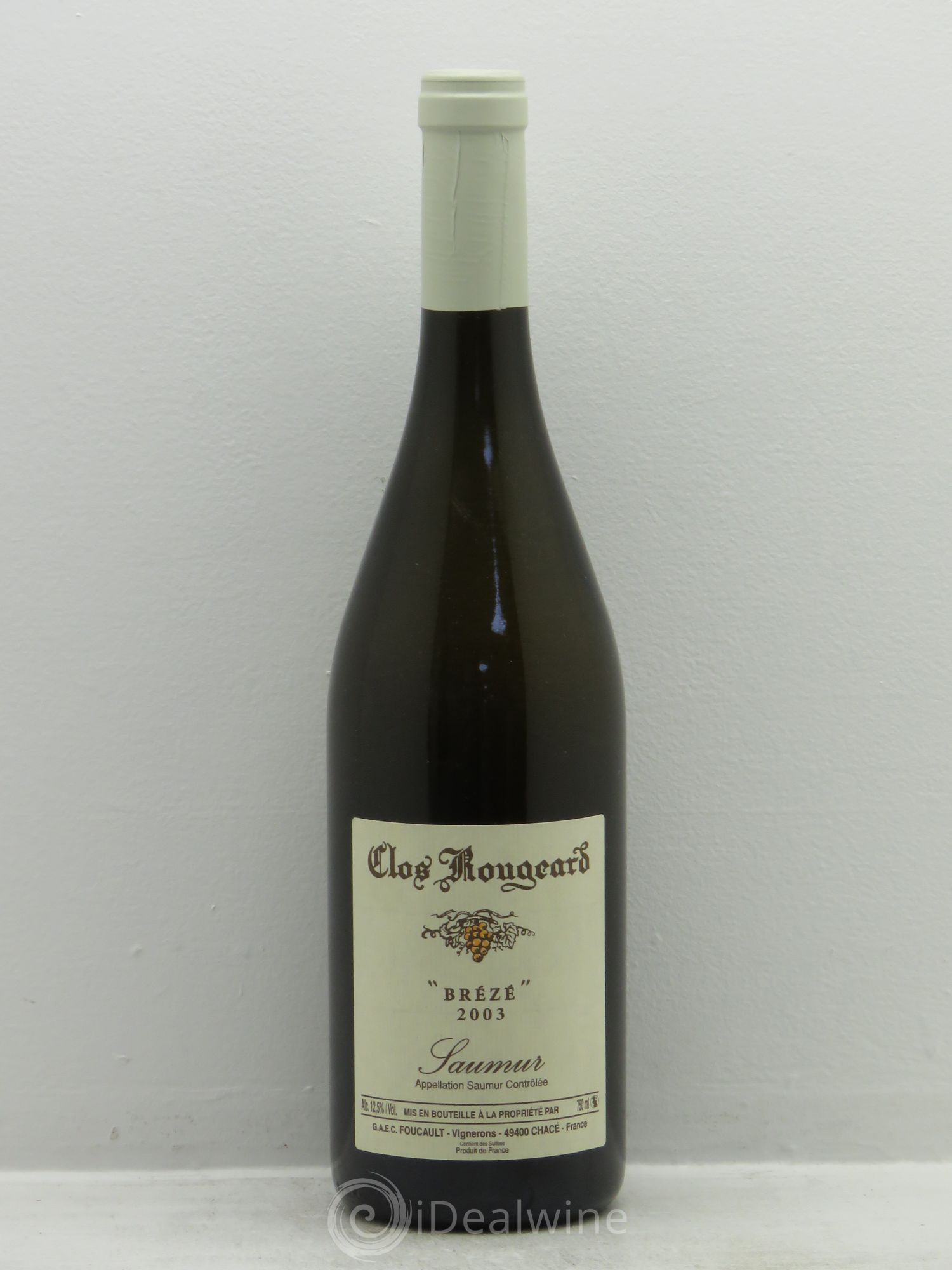 Saumur Brézé Clos Rougeard 2003 - Posten von 1 Flasche - 0
