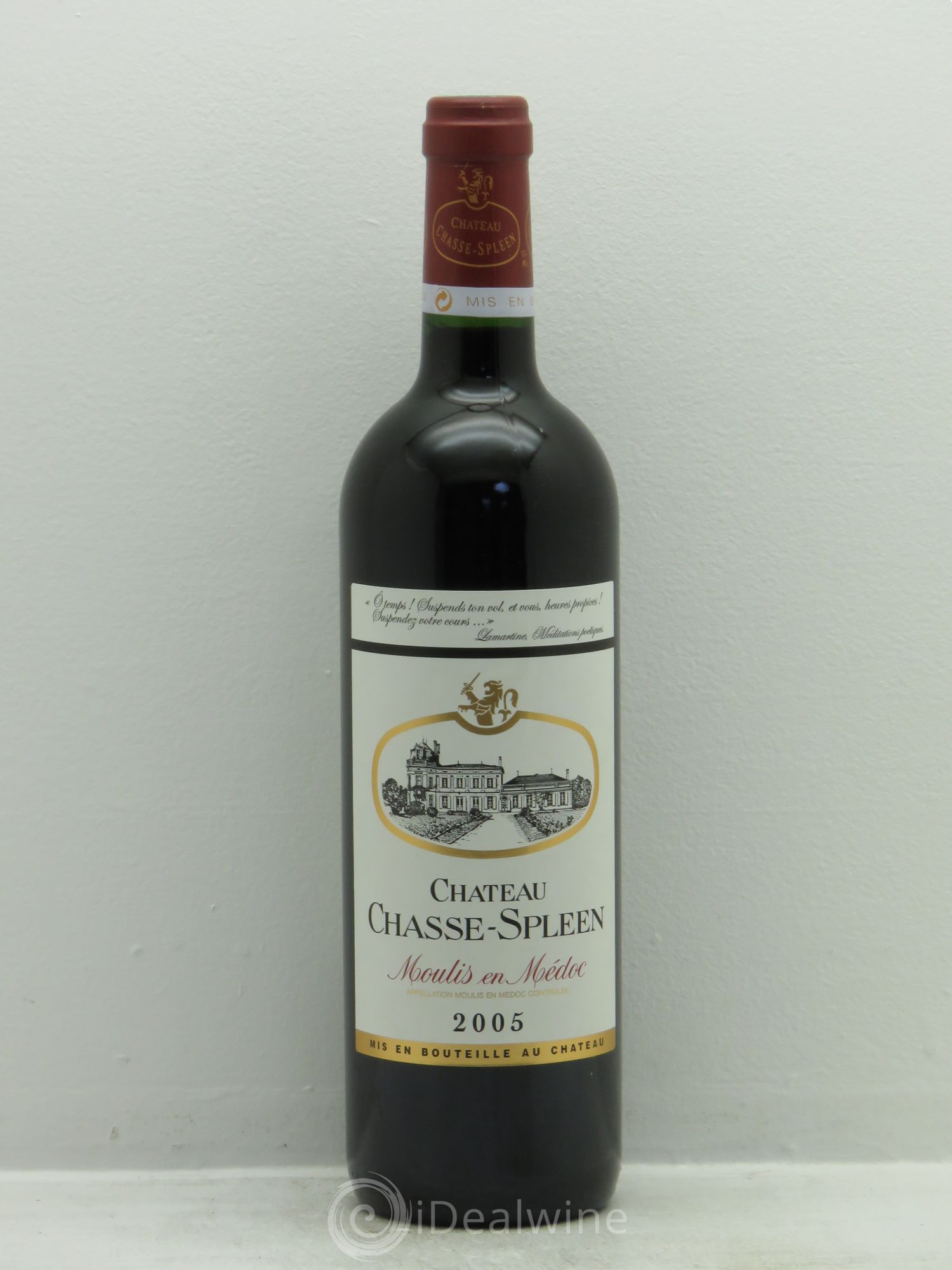 Château Chasse Spleen 2005 - Lot de 1 bouteille - 0