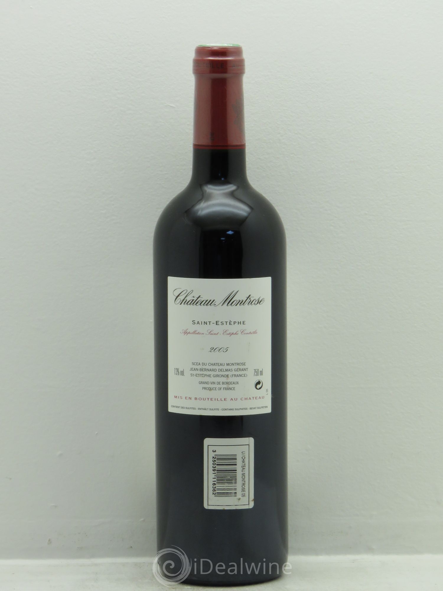 Château Montrose 2ème Grand Cru Classé 2005 - Lot de 1 bouteille - 1