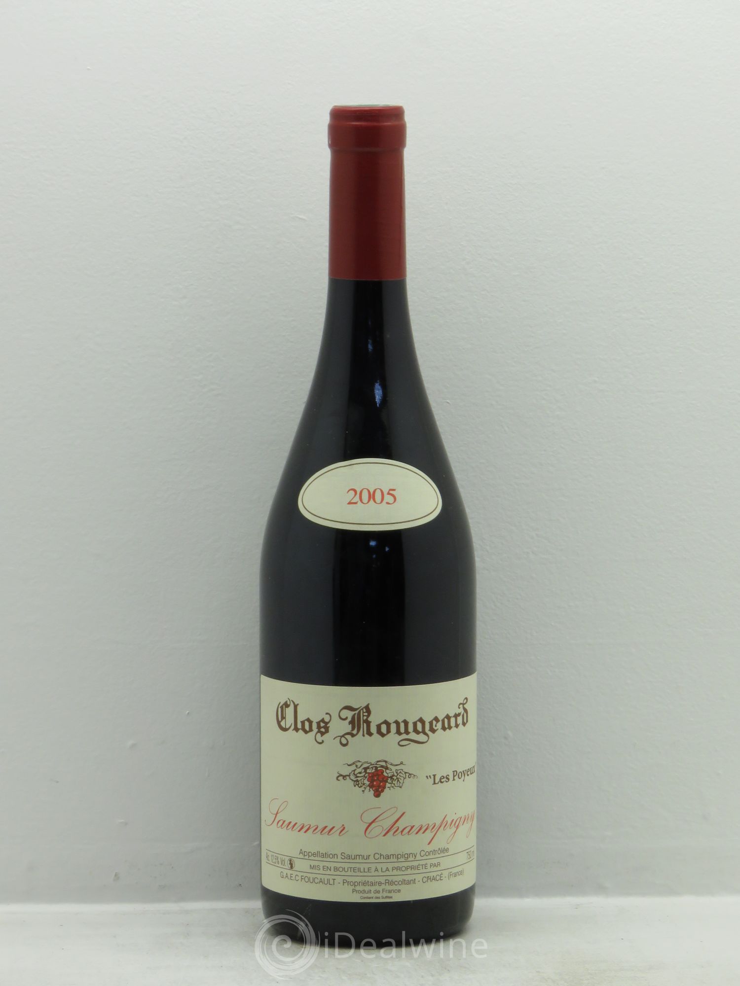 Saumur-Champigny Les Poyeux Clos Rougeard 2005 - Lot de 1 bouteille - 0
