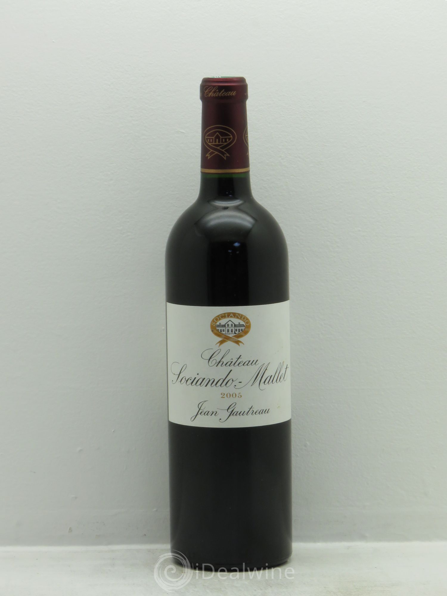Château Sociando Mallet 2005 - Lot de 1 bouteille - 0