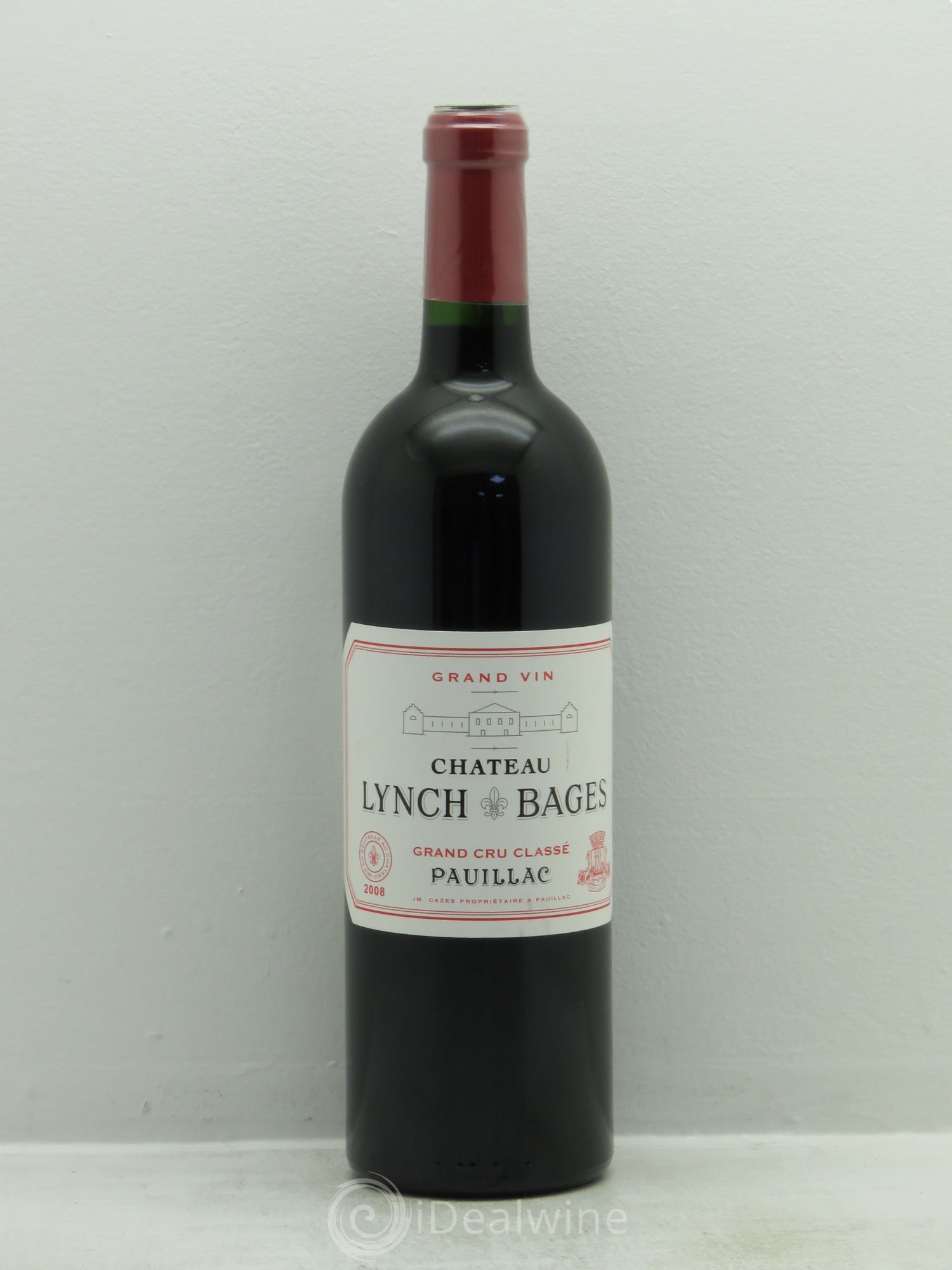 Château Lynch Bages 5ème Grand Cru Classé 2008 - Lot de 1 bouteille - 0