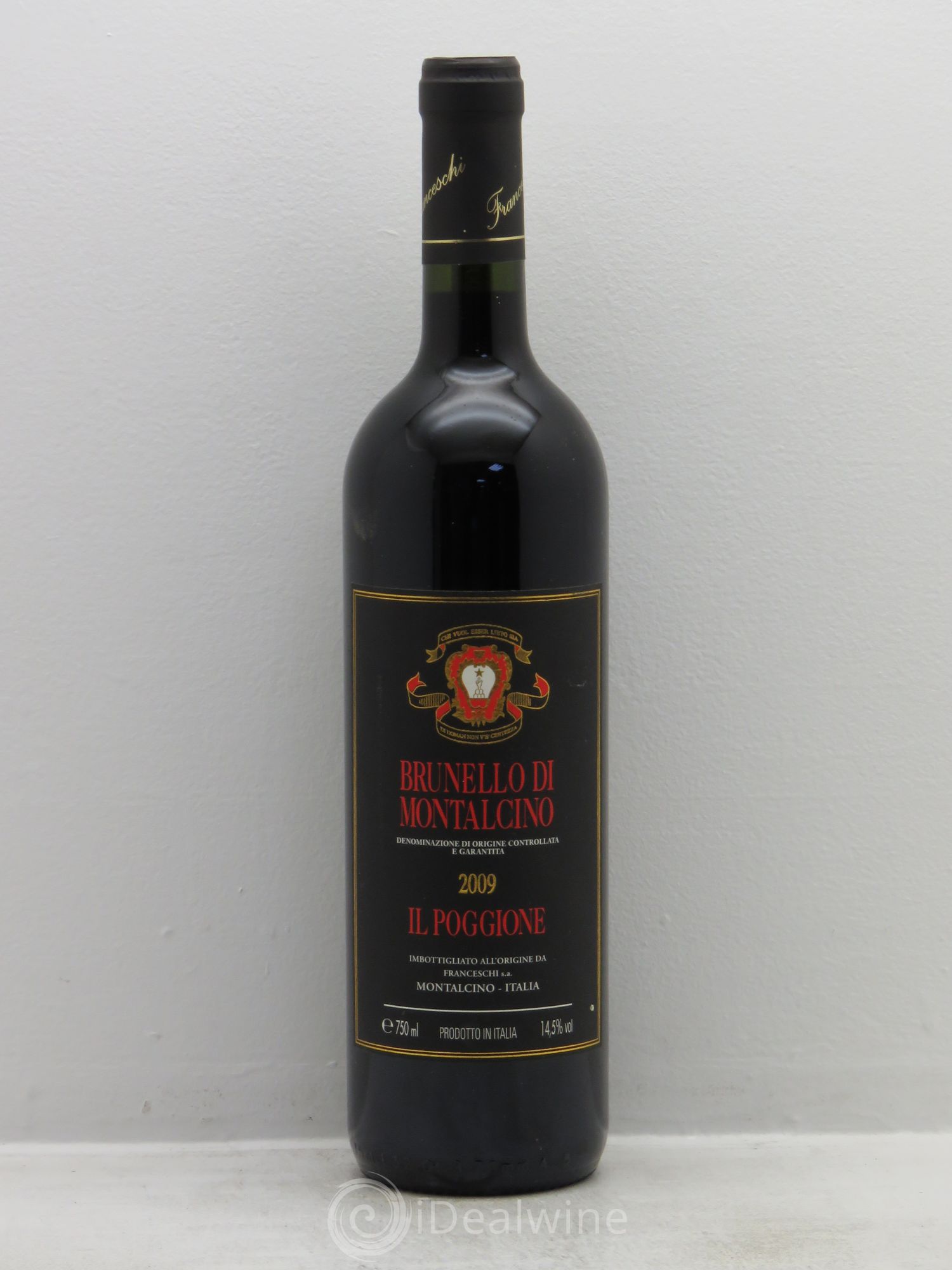Brunello di Montalcino DOCG Il Poggione Lavinio Franceschi 2009 - Lot de 1 bouteille - 0