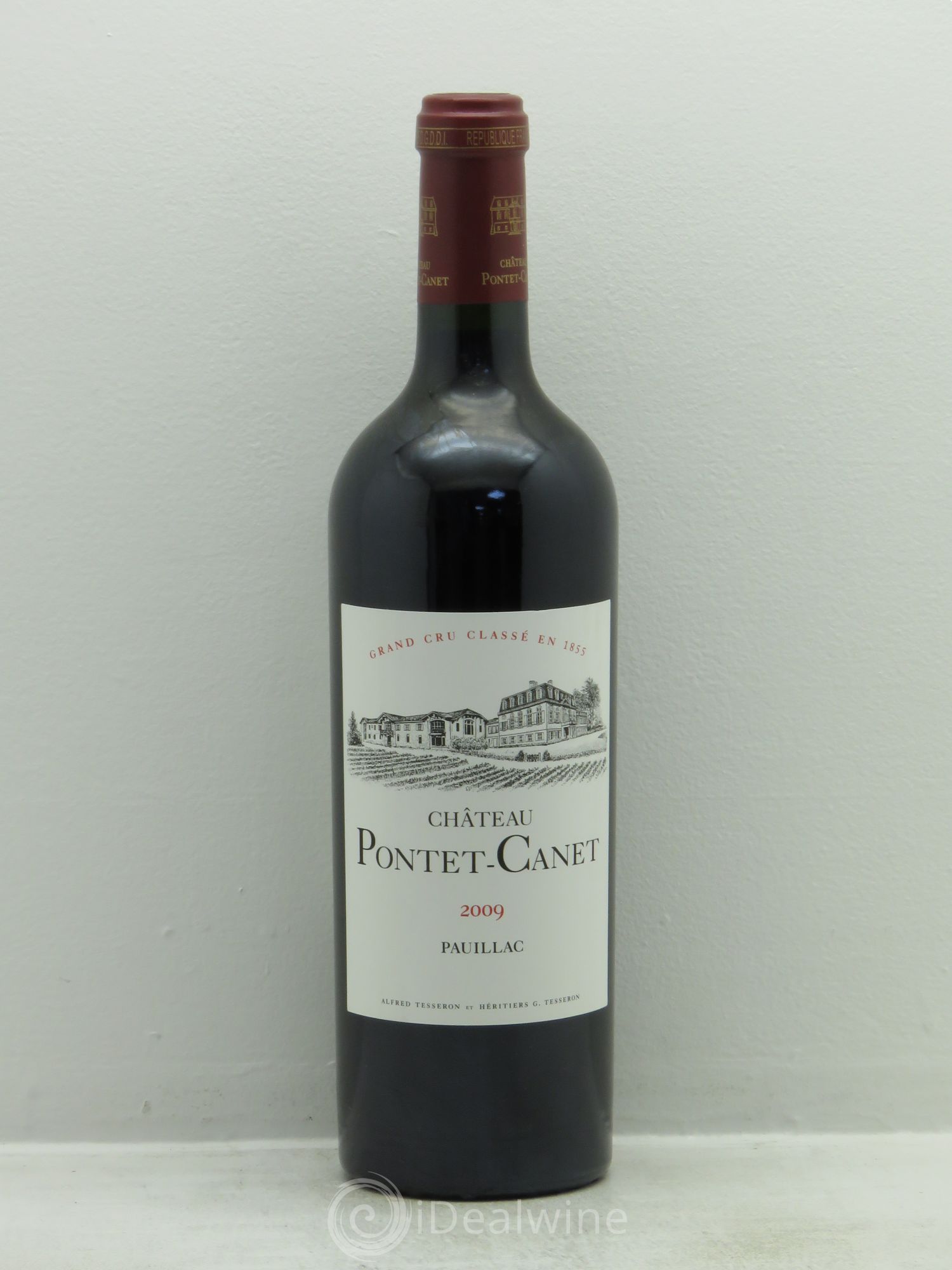 Château Pontet Canet 5ème Grand Cru Classé 2009 - Lot de 1 bouteille - 0