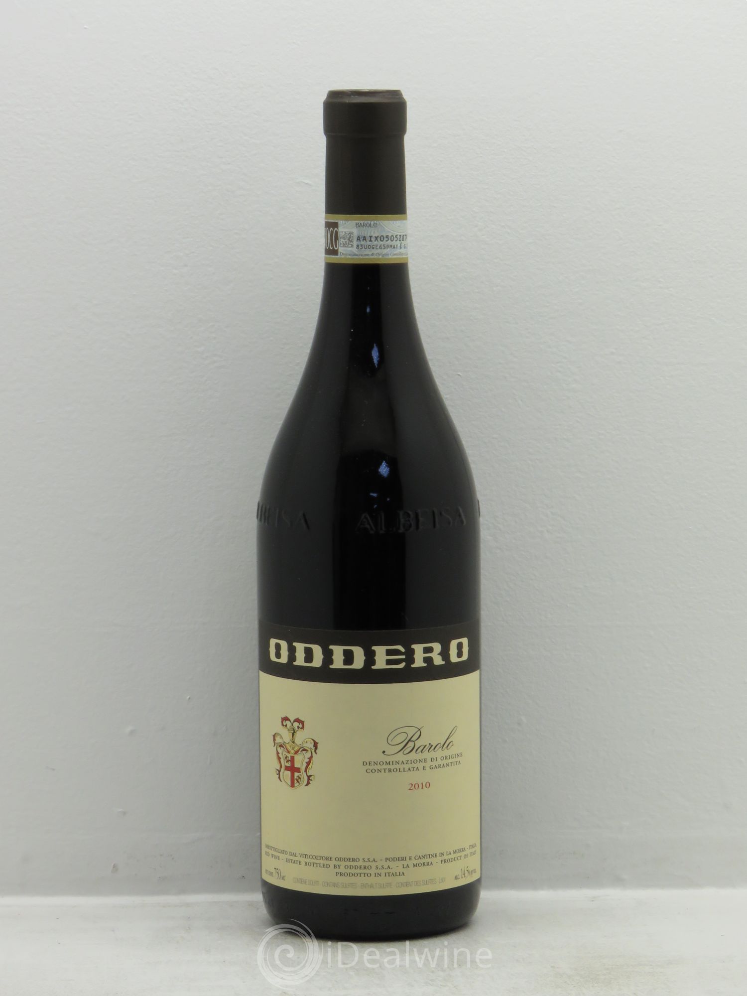 Barolo Oddero 2010 - Lot de 1 bouteille - 0