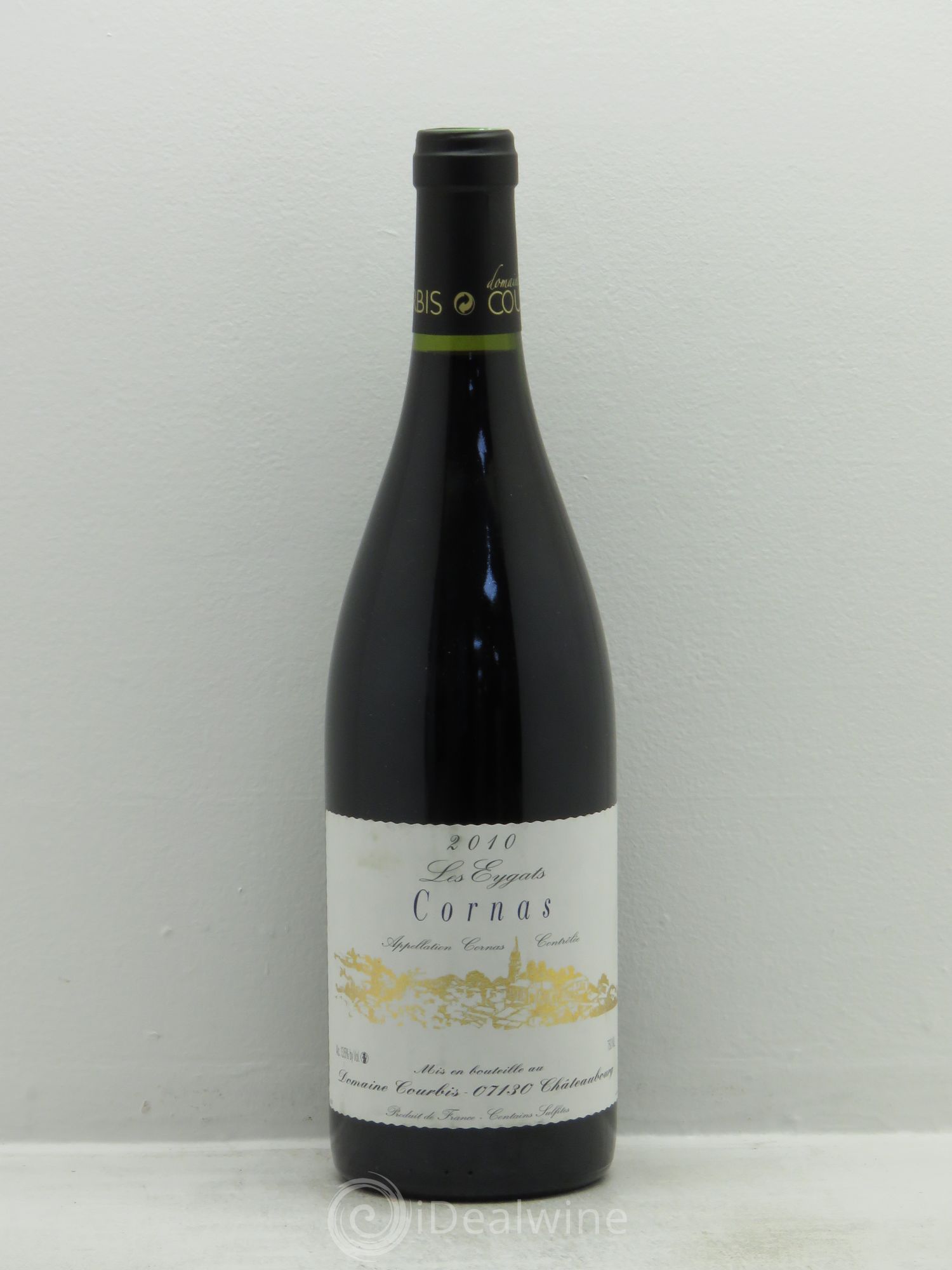 Cornas Les Eygats Courbis 2010 - Lot de 1 bouteille - 0