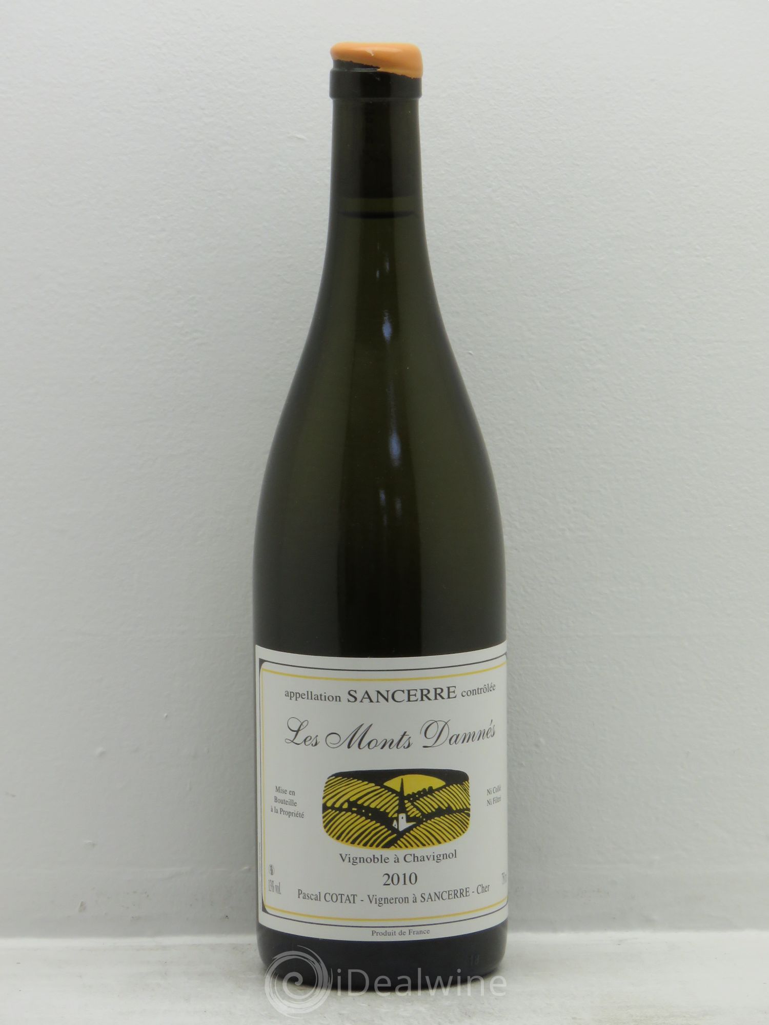Sancerre Les Monts Damnés - Pascal Cotat 2010 - Posten von 1 Flasche - 0