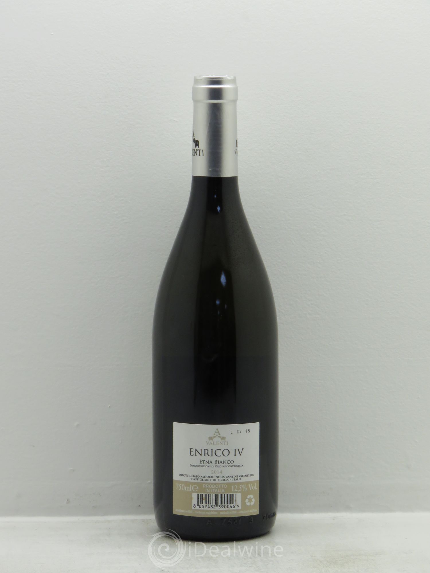 Italie Etna Bianco Valenti Enrico IV 2014 - Posten von 1 Flasche - 1