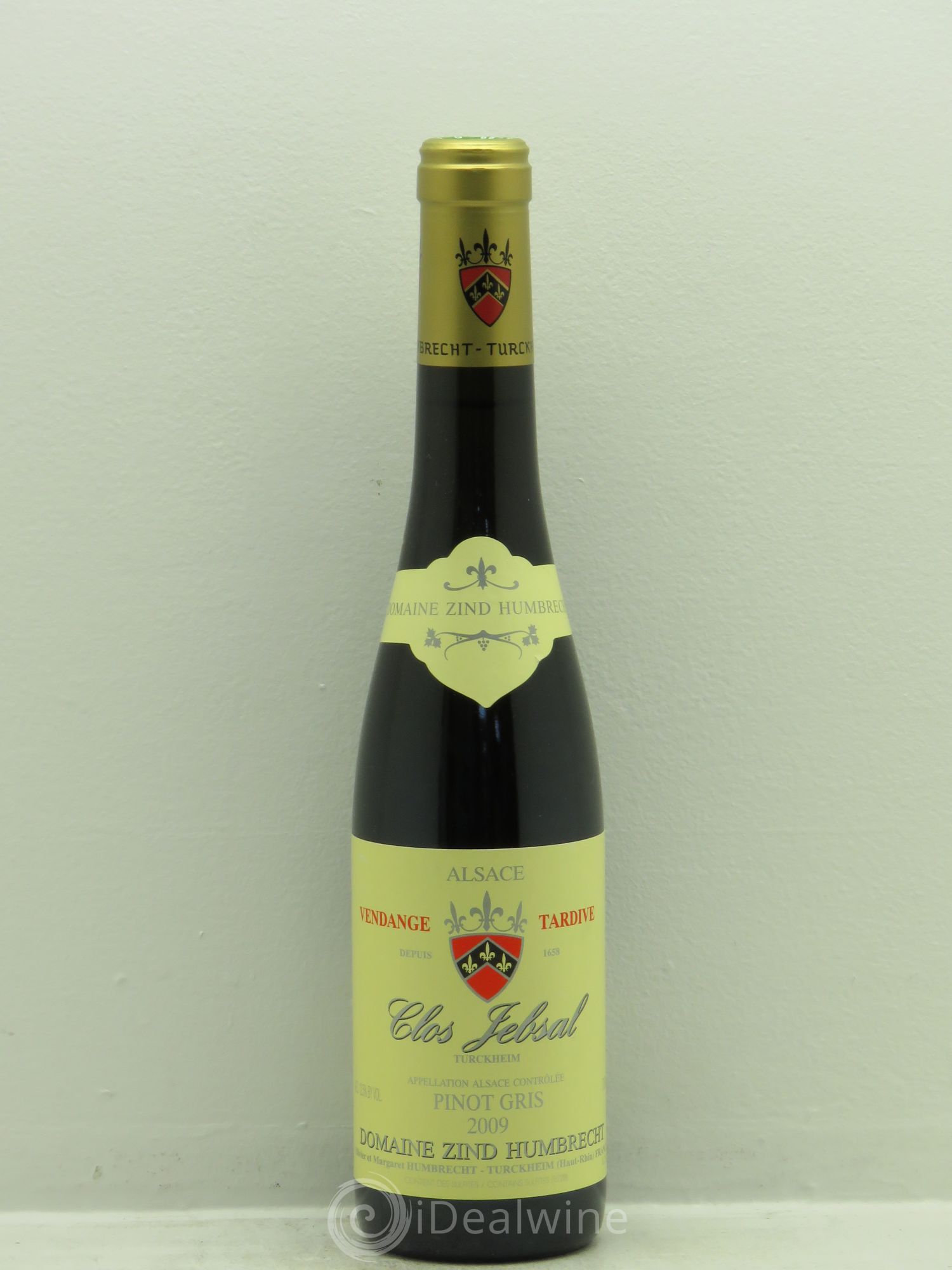 Alsace Pinot Gris Clos Jebsal Vendanges Tardives Zind-Humbrecht (Domaine) 2009 - Lotto di 1 mezza bottiglia - 0