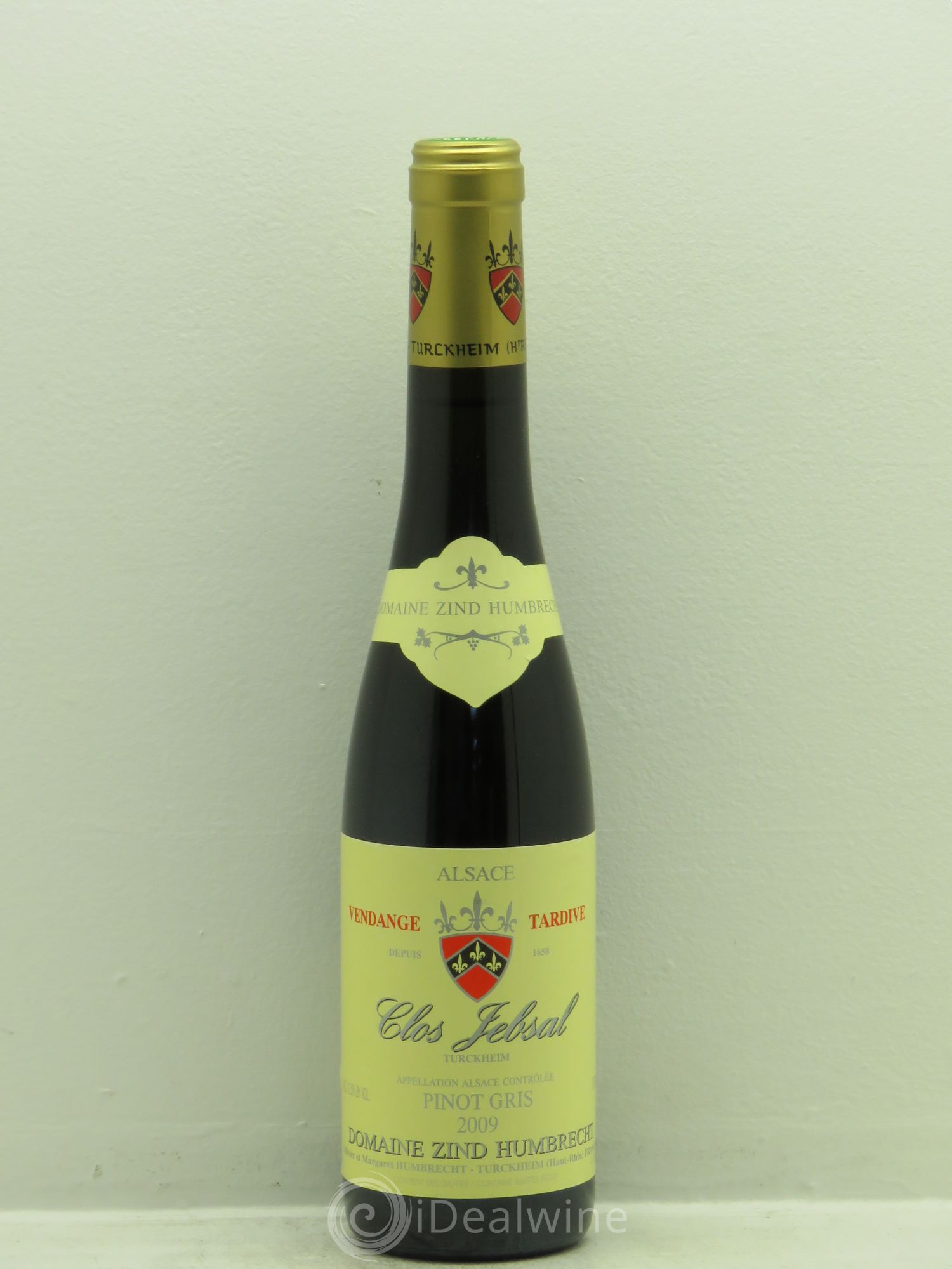 Alsace Pinot Gris Clos Jebsal Vendanges Tardives Zind-Humbrecht (Domaine) 2009 - Lotto di 1 mezza bottiglia - 0