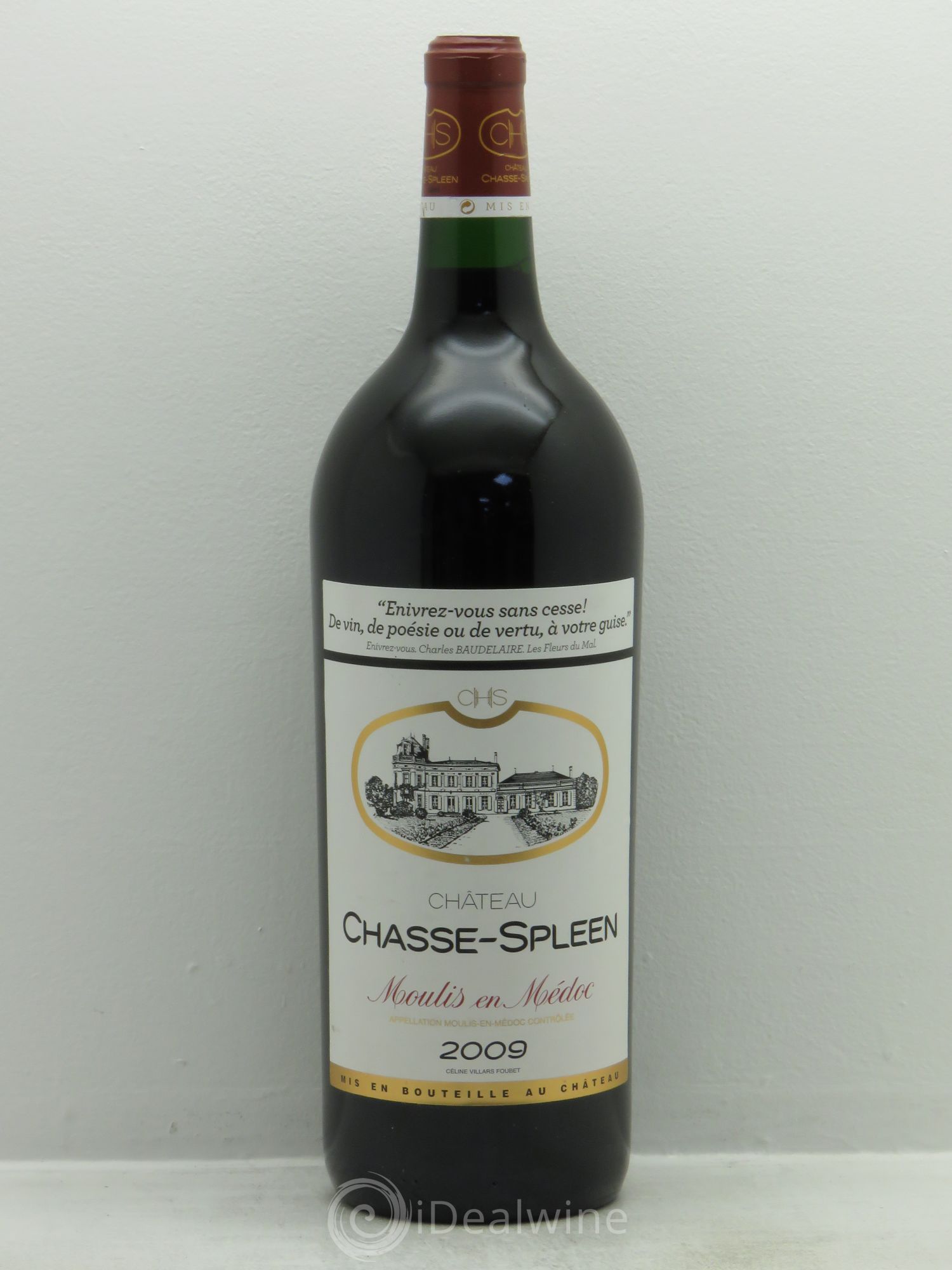 Château Chasse Spleen 2009 - Lot de 1 magnum - 0