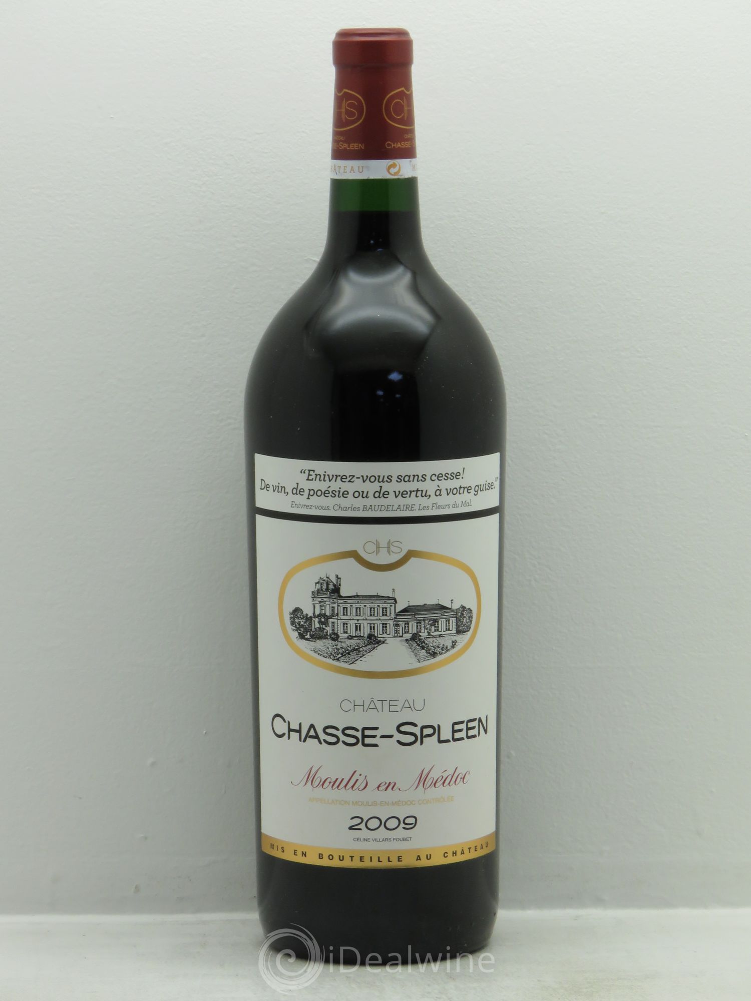Château Chasse Spleen 2009 - Lot de 1 magnum - 0