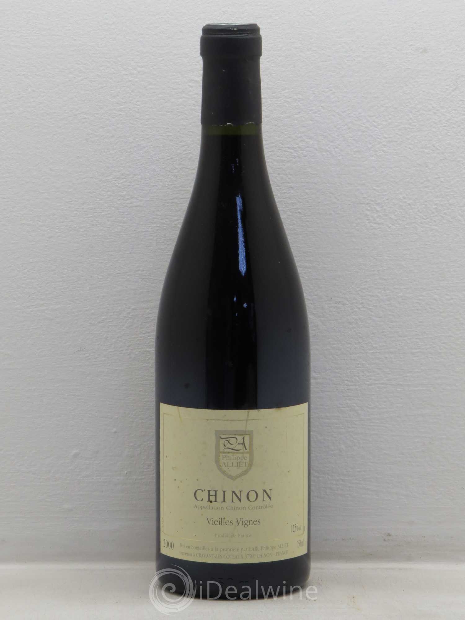 Chinon Vieilles Vignes Philippe Alliet 2000 - Lot de 1 bouteille - 0