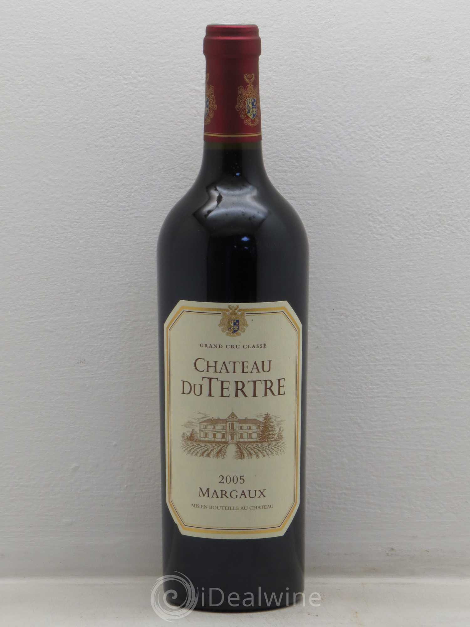 Château du Tertre 5ème Grand Cru Classé 2005 - Lot de 1 bouteille - 0