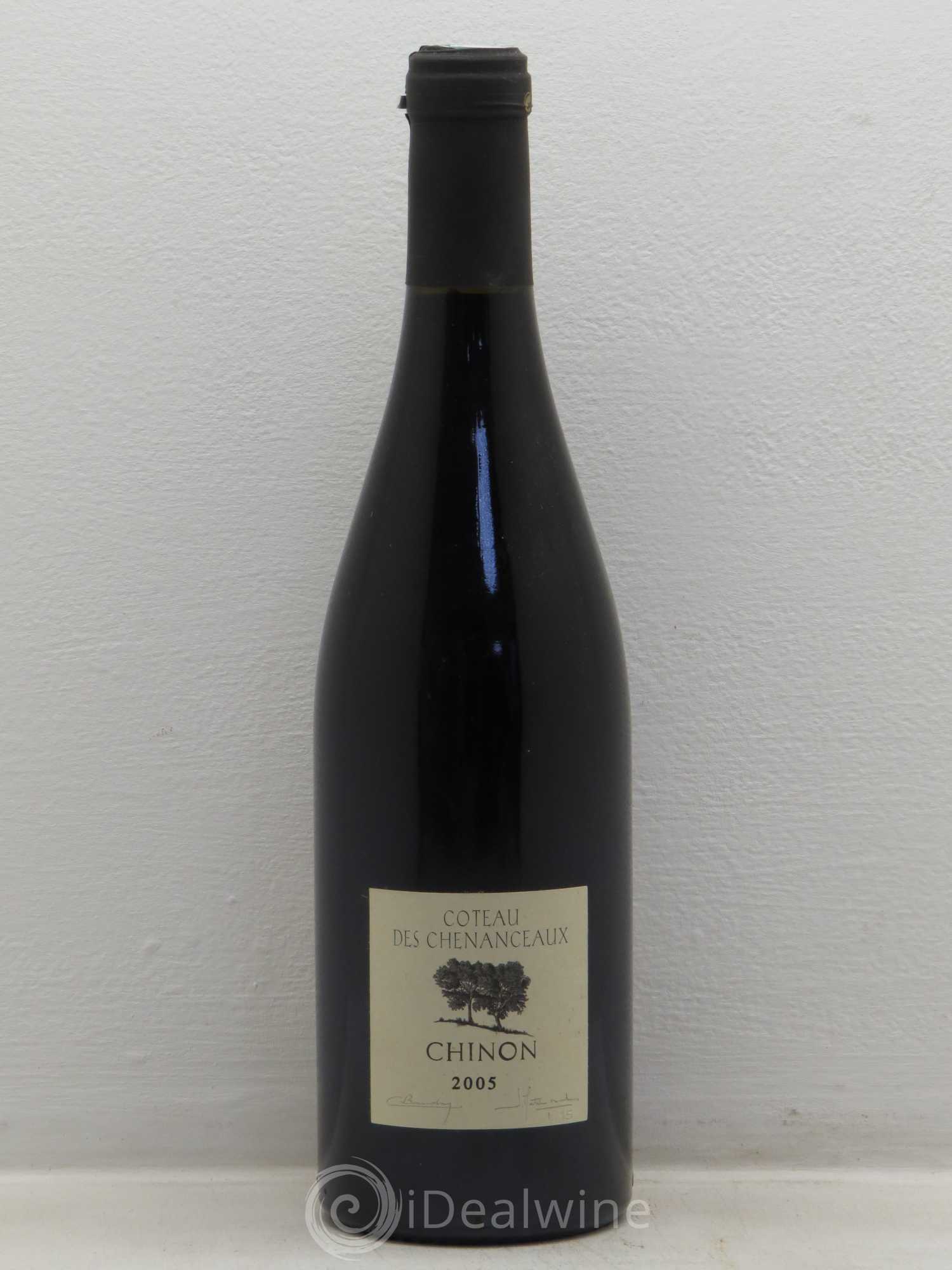 Chinon Coteaux des Chenanceaux - Domaine Baudry Dutour 2005 - Posten von 1 Flasche - 0
