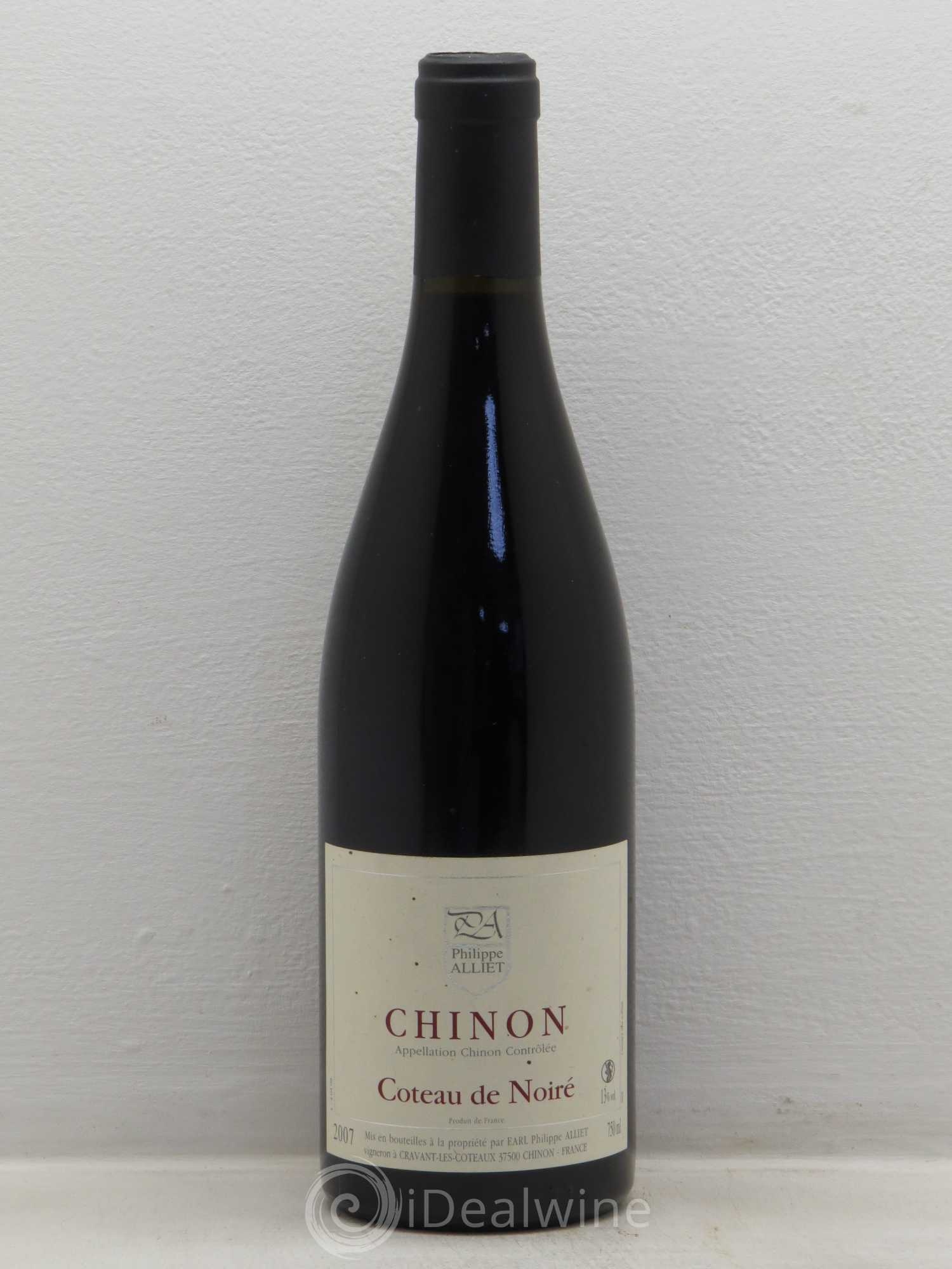 Chinon Coteau de Noiré Philippe Alliet 2007 - Lot de 1 bouteille - 0