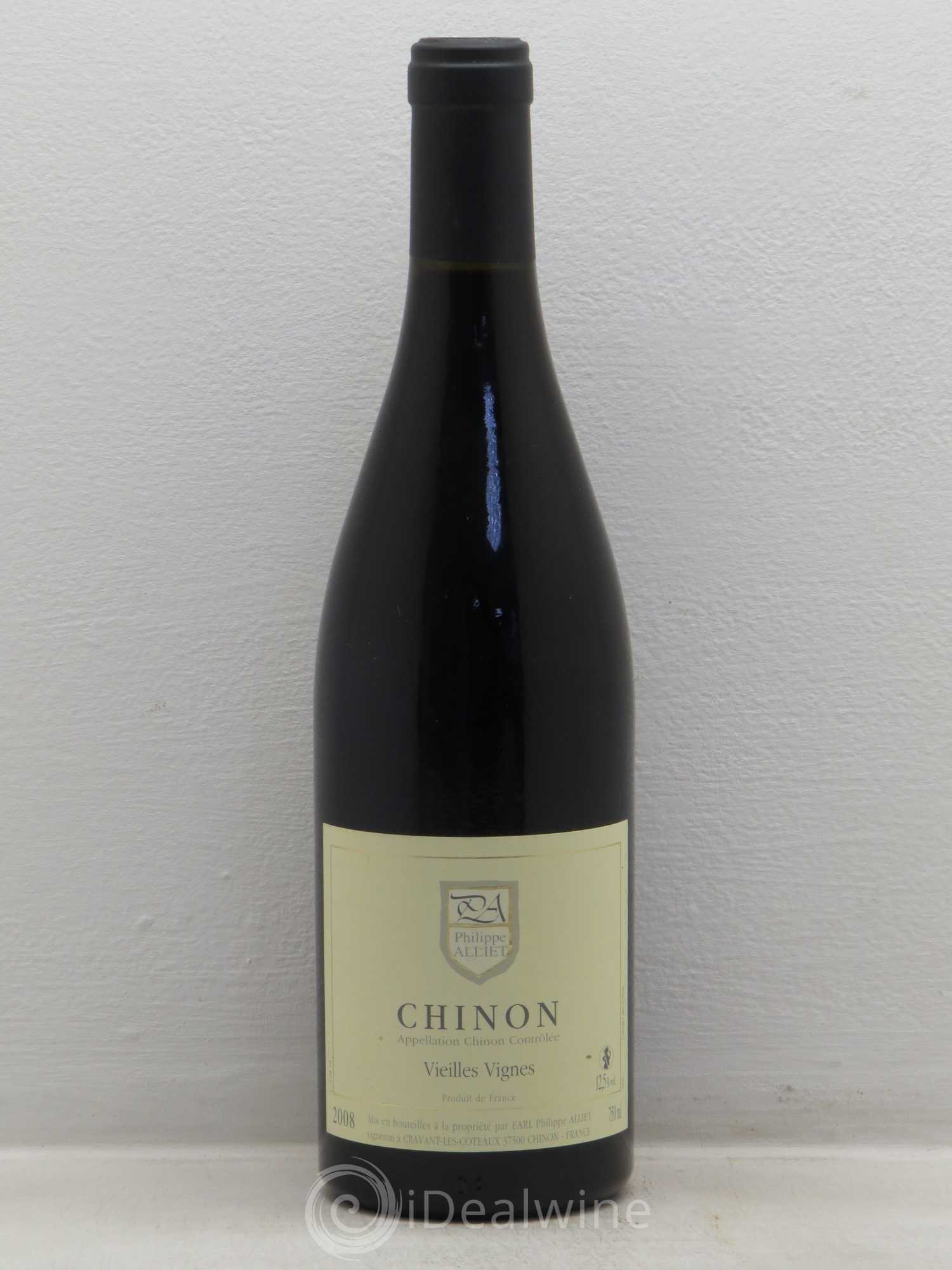 Chinon Vieilles Vignes Philippe Alliet 2008 - Lot de 1 bouteille - 0