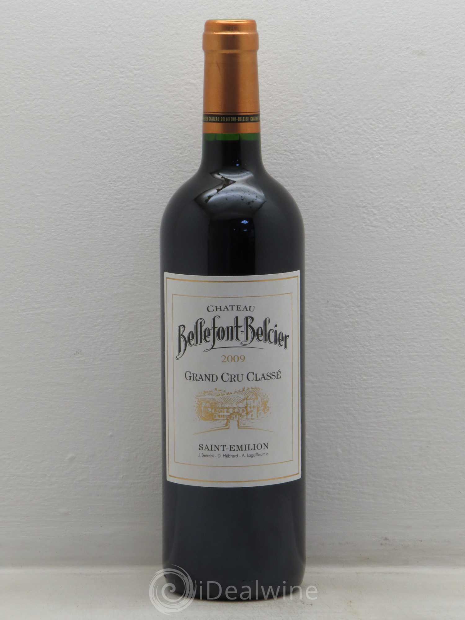 Château Bellefont-Belcier Grand Cru Classé 2009 - Lot de 1 bouteille - 0